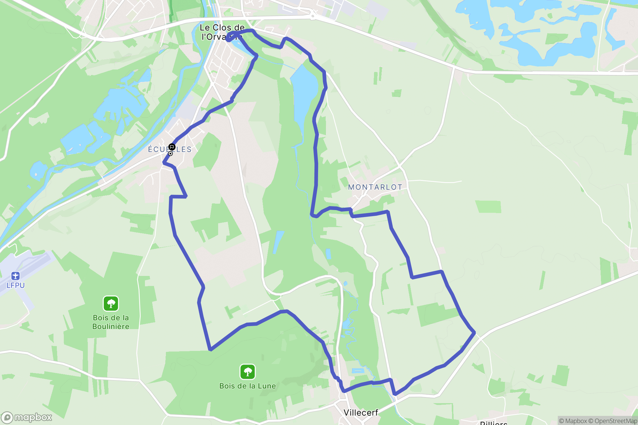 Ecuelles: routekaart voor buitenactiviteiten - France