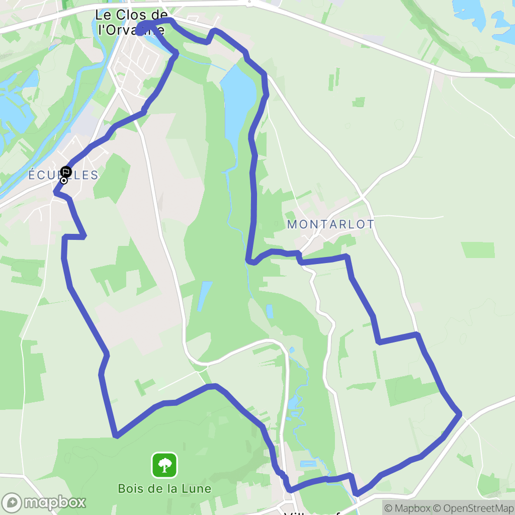 Ecuelles: routekaart voor buitenactiviteiten - France