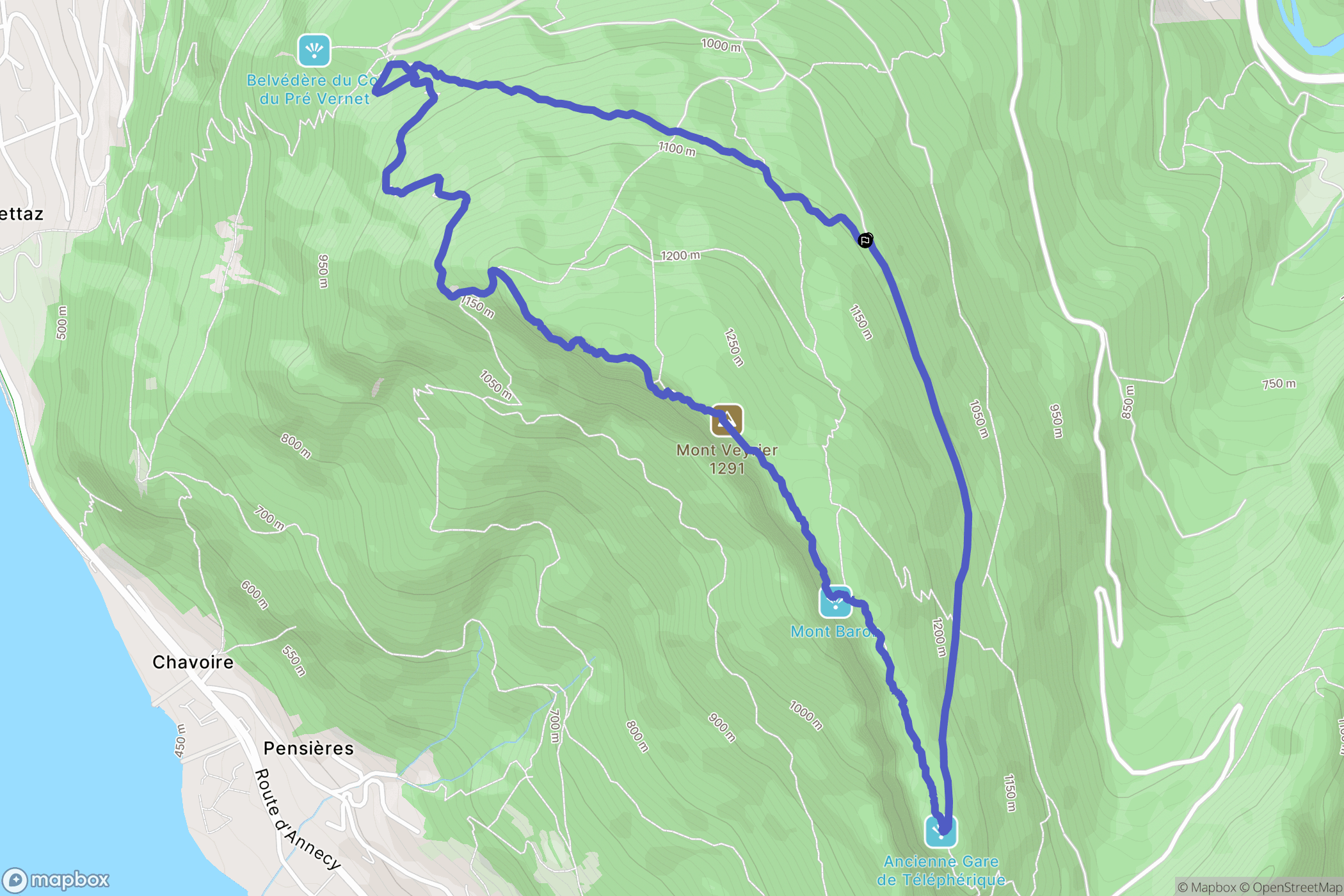 Annecy: routekaart voor buitenactiviteiten - France