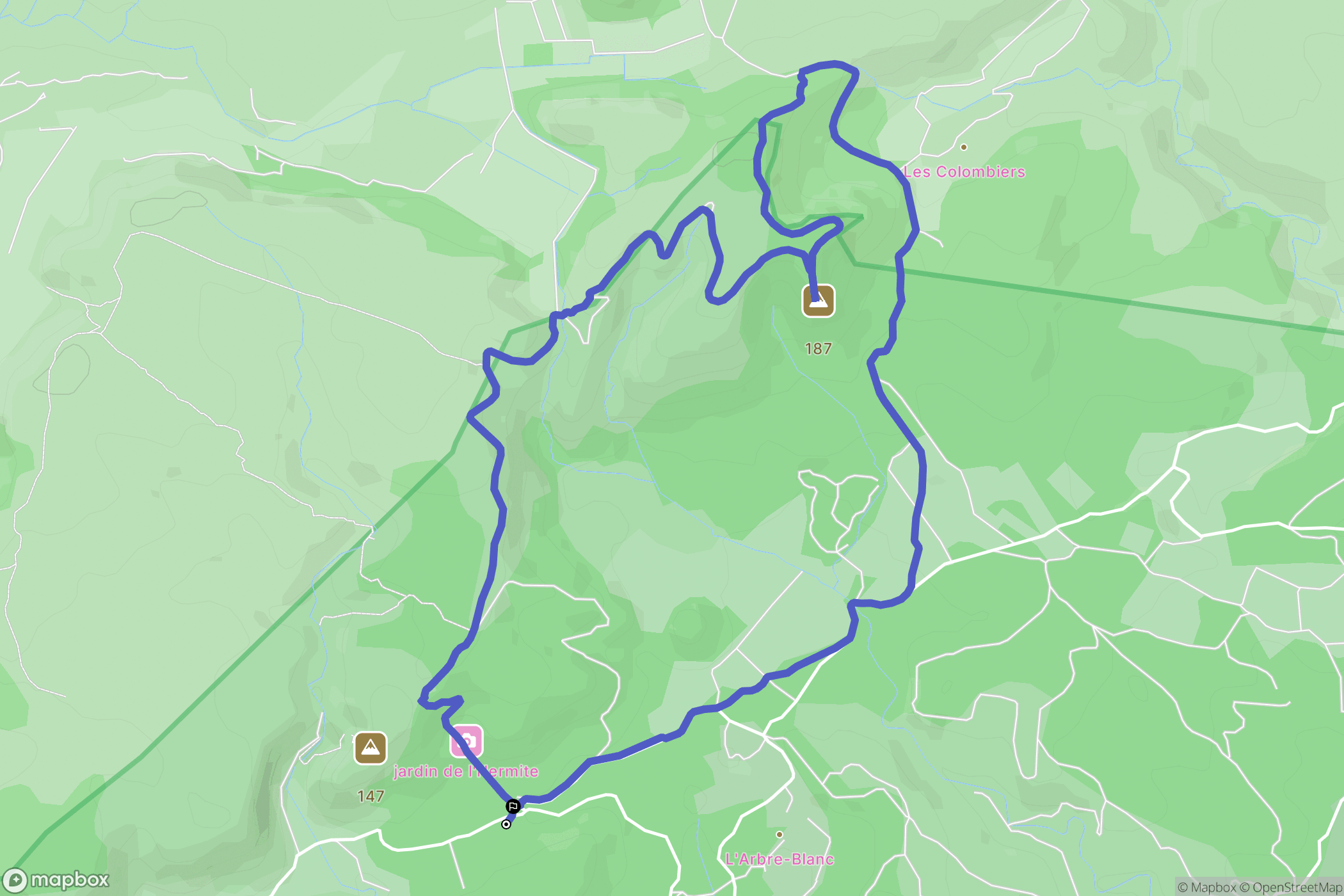 Le Rec d'Argent, Gruissan: routekaart voor buitenactiviteiten - France