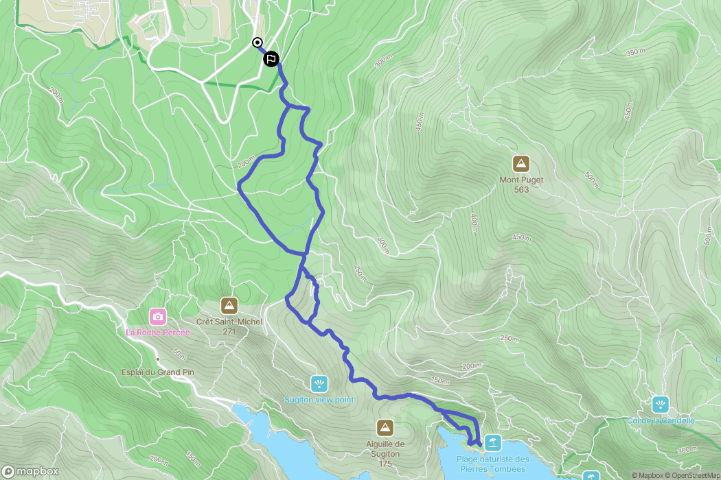 Luminy, Marseille: routekaart voor buitenactiviteiten - France