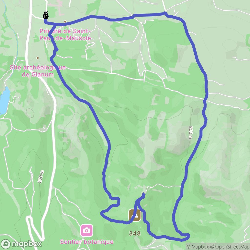 Saint-Paul de Mausole, Saint-Rémy-de-Provence: routekaart voor buitenactiviteiten - France