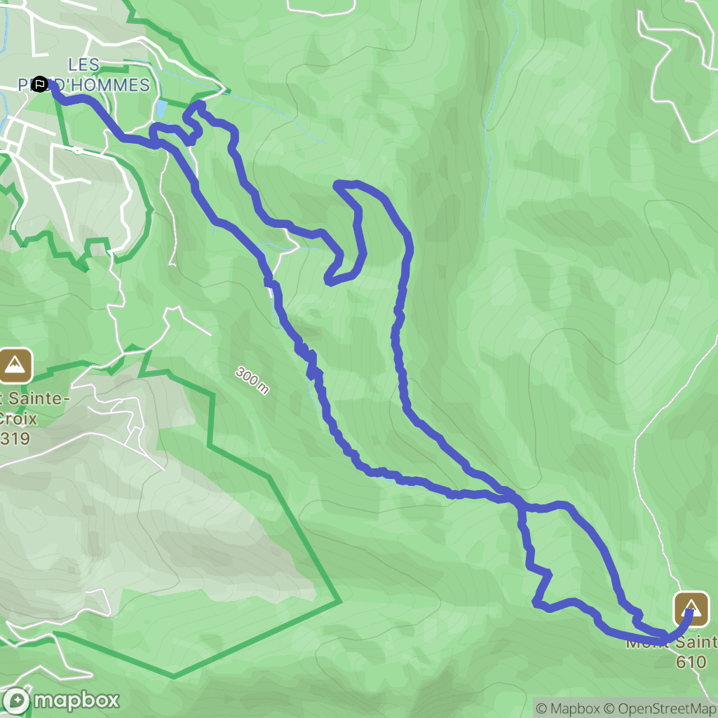 Quartier de Saint-Loup: routekaart voor buitenactiviteiten - France