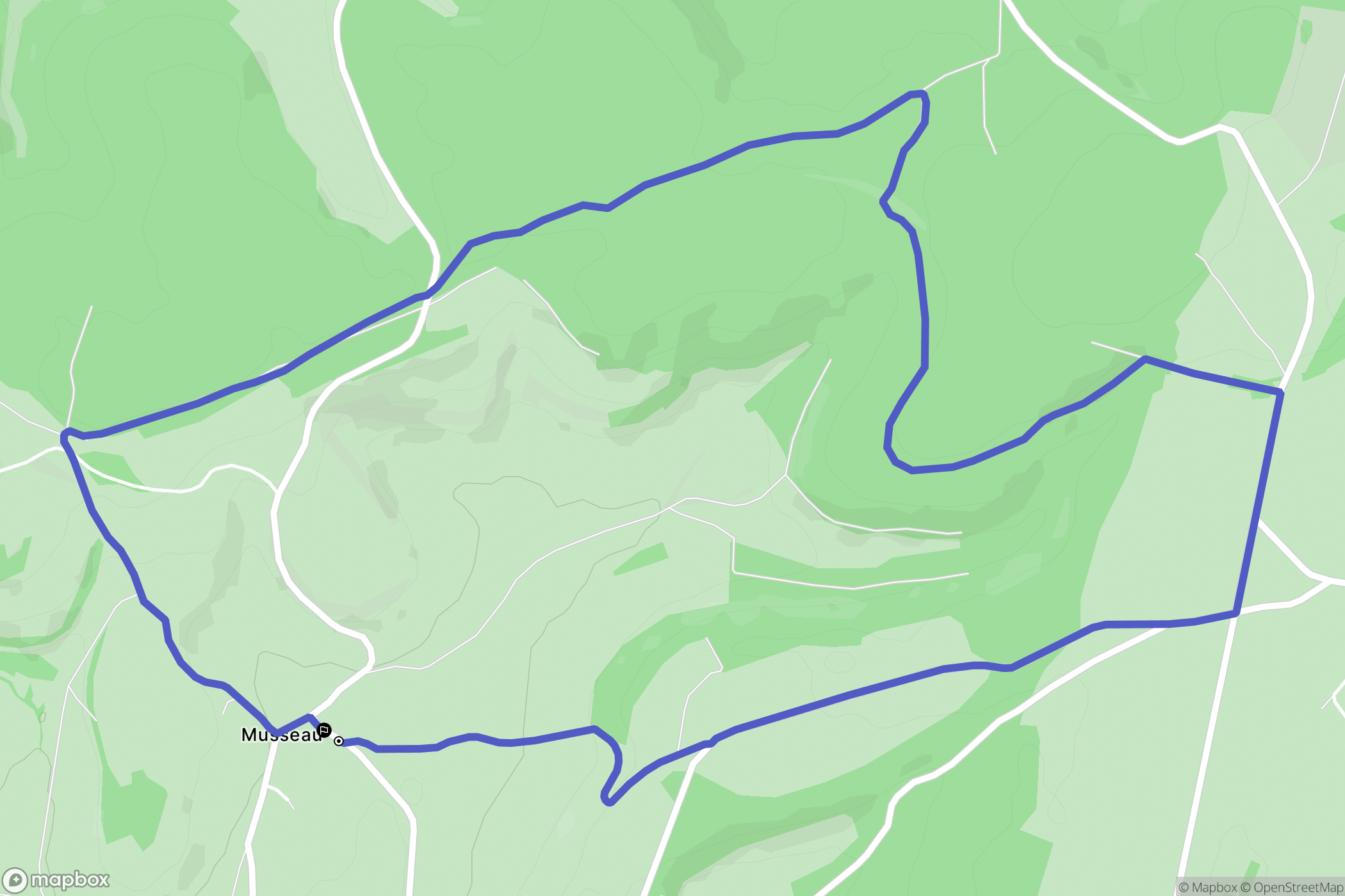 Musseau: routekaart voor buitenactiviteiten - France