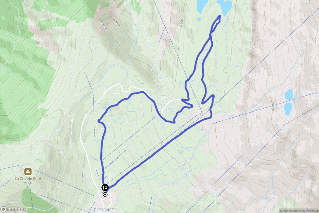 Alpe d'Huez: routekaart voor buitenactiviteiten - France