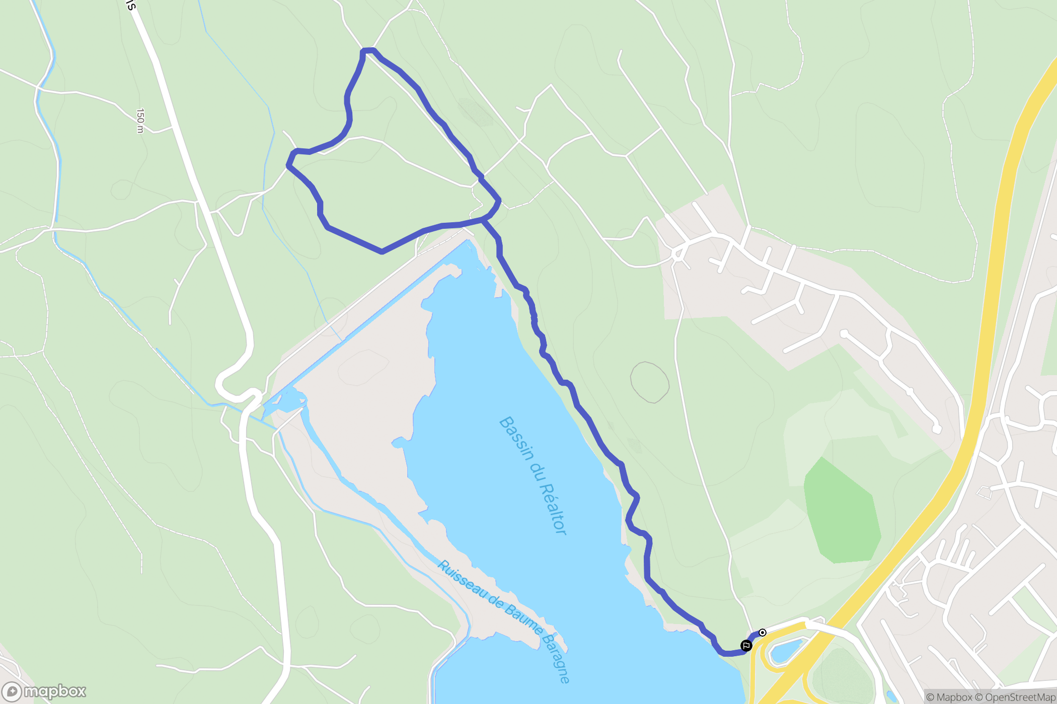 Le Clos des Prieurs, Calas: routekaart voor buitenactiviteiten - France
