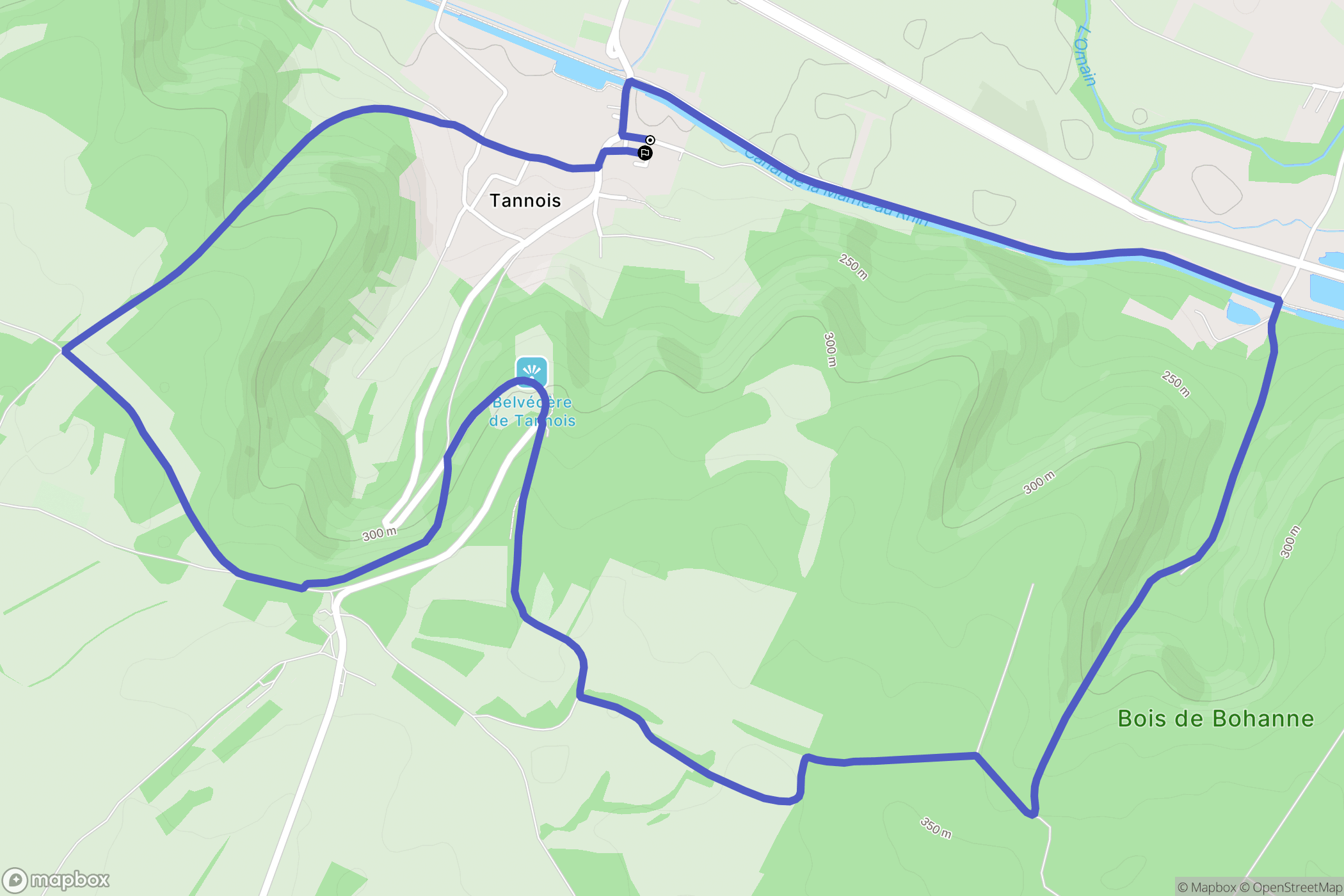 Tannois: routekaart voor buitenactiviteiten - France