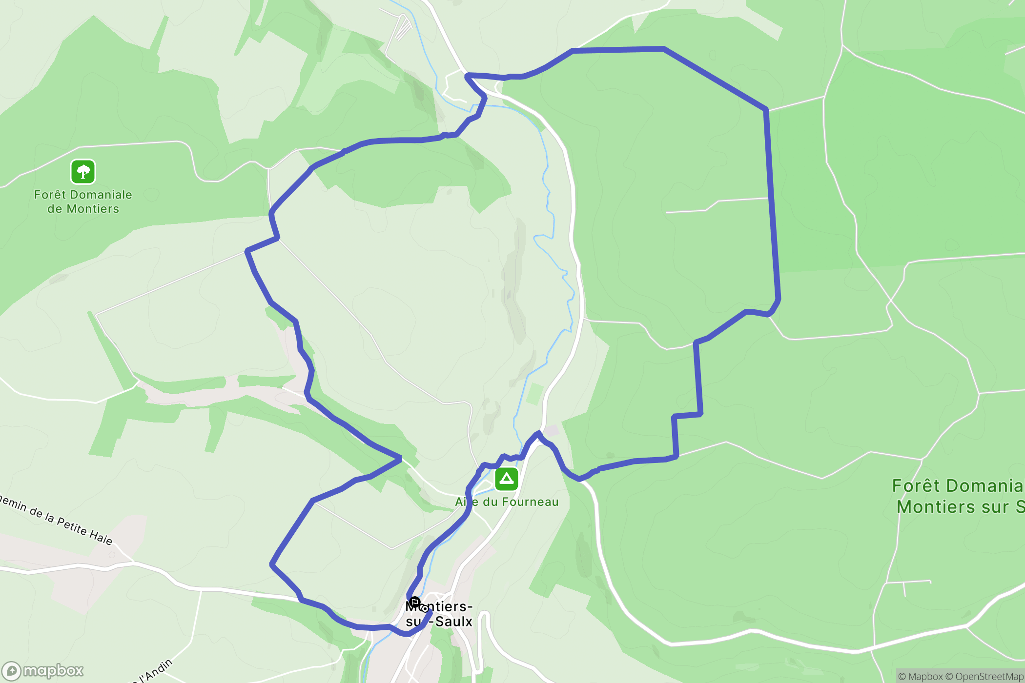Montiers-sur-Saulx: routekaart voor buitenactiviteiten - France