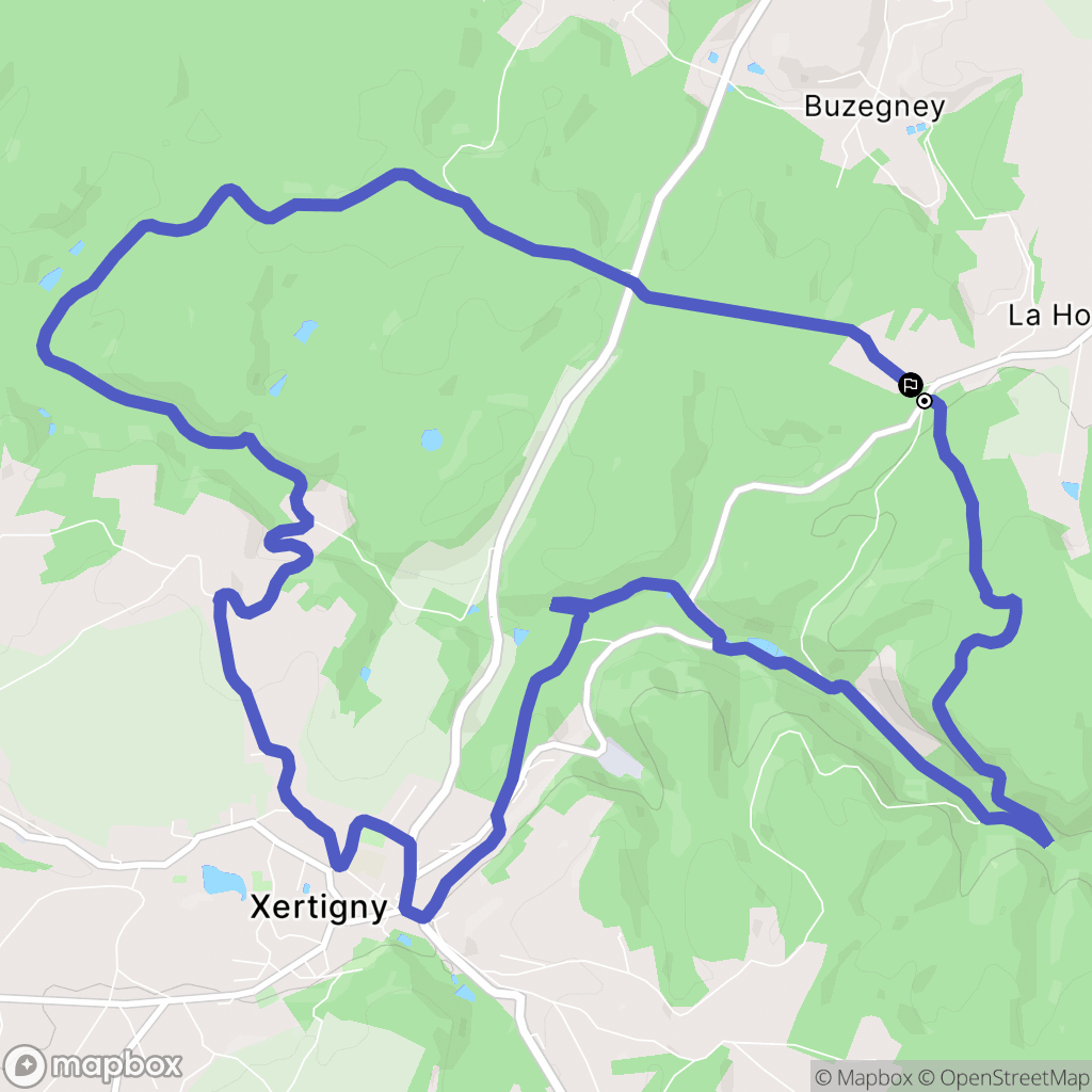 Chalet des Eaux et Forêts, Hadol: routekaart voor buitenactiviteiten - France