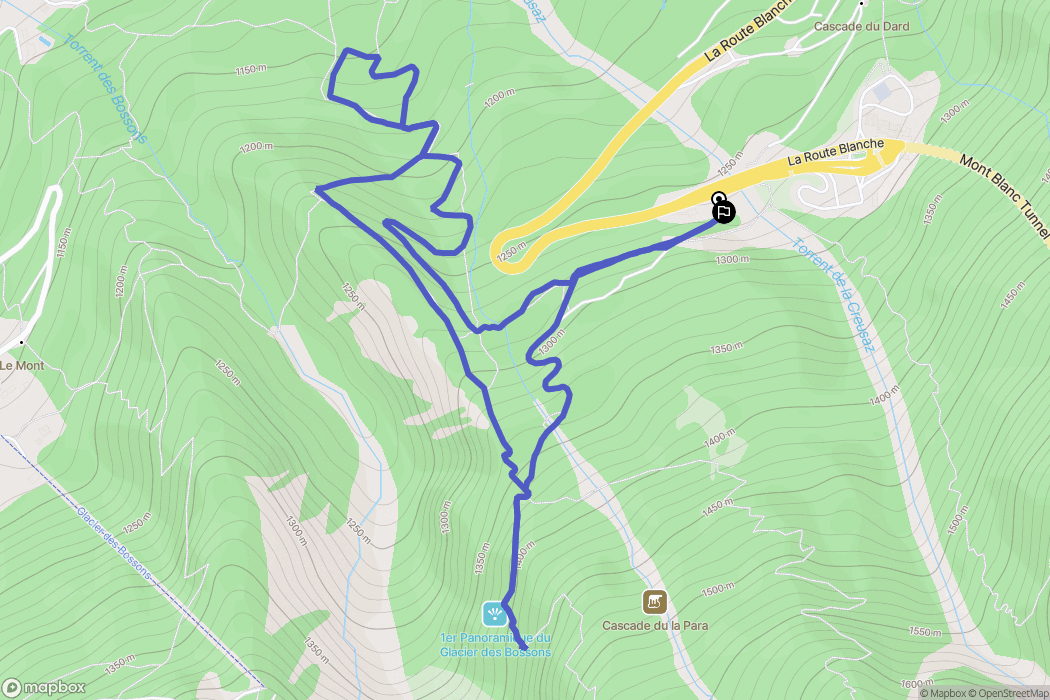 Chamonix: routekaart voor buitenactiviteiten - France