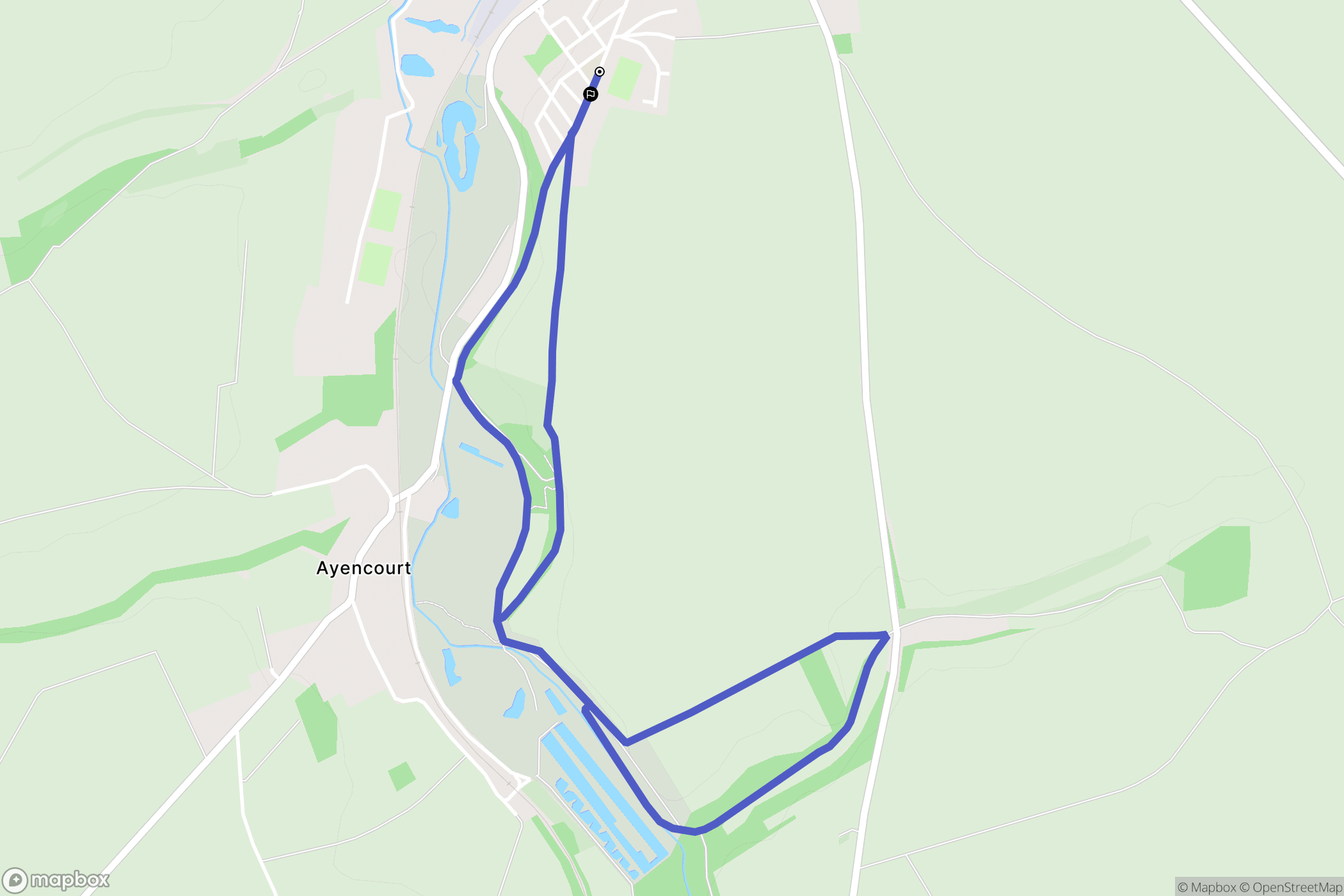 Montdidier: routekaart voor buitenactiviteiten - France