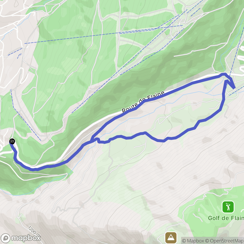 Les Carroz: routekaart voor buitenactiviteiten - France