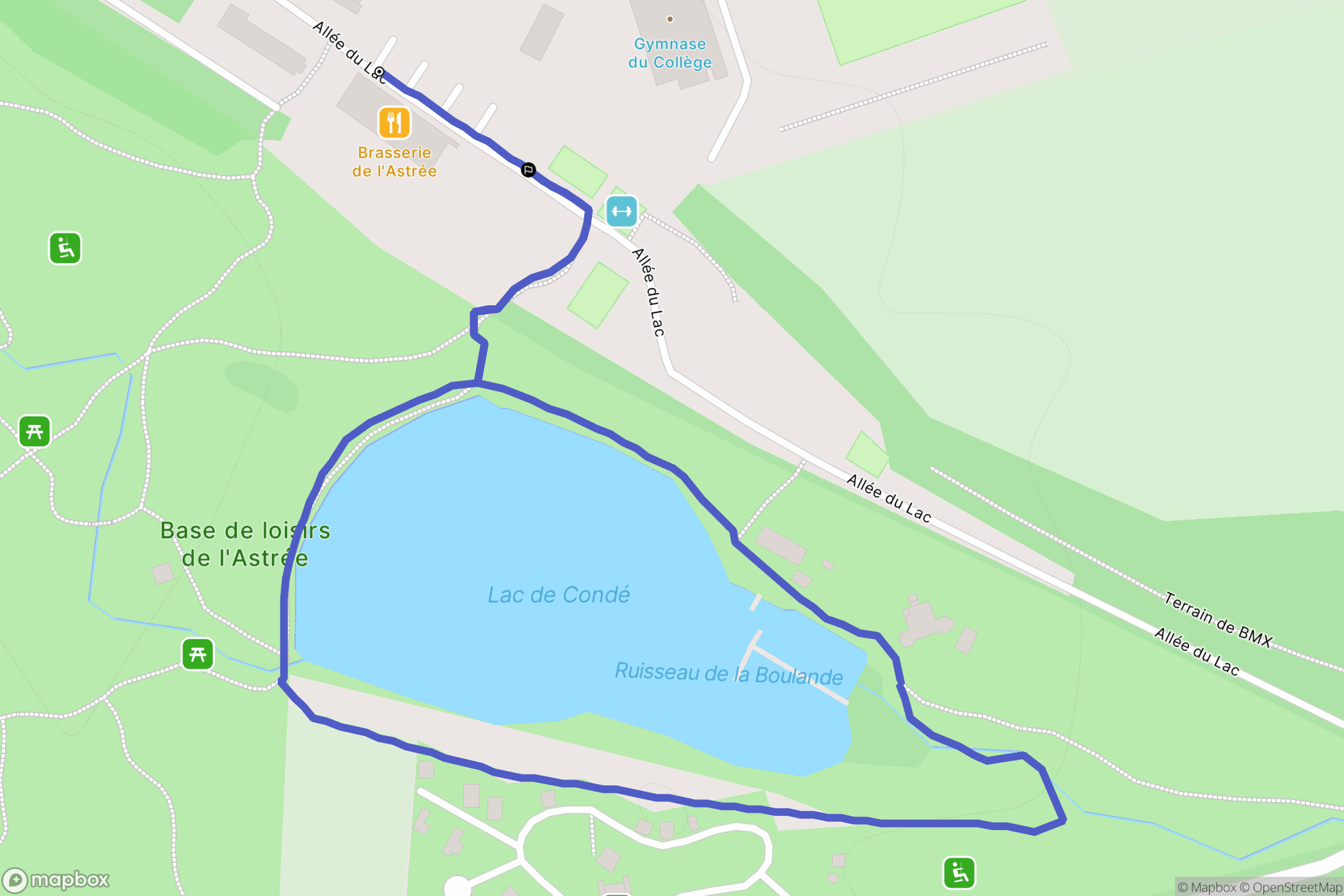 Le Nouvion-en-Thiérarche: routekaart voor buitenactiviteiten - France