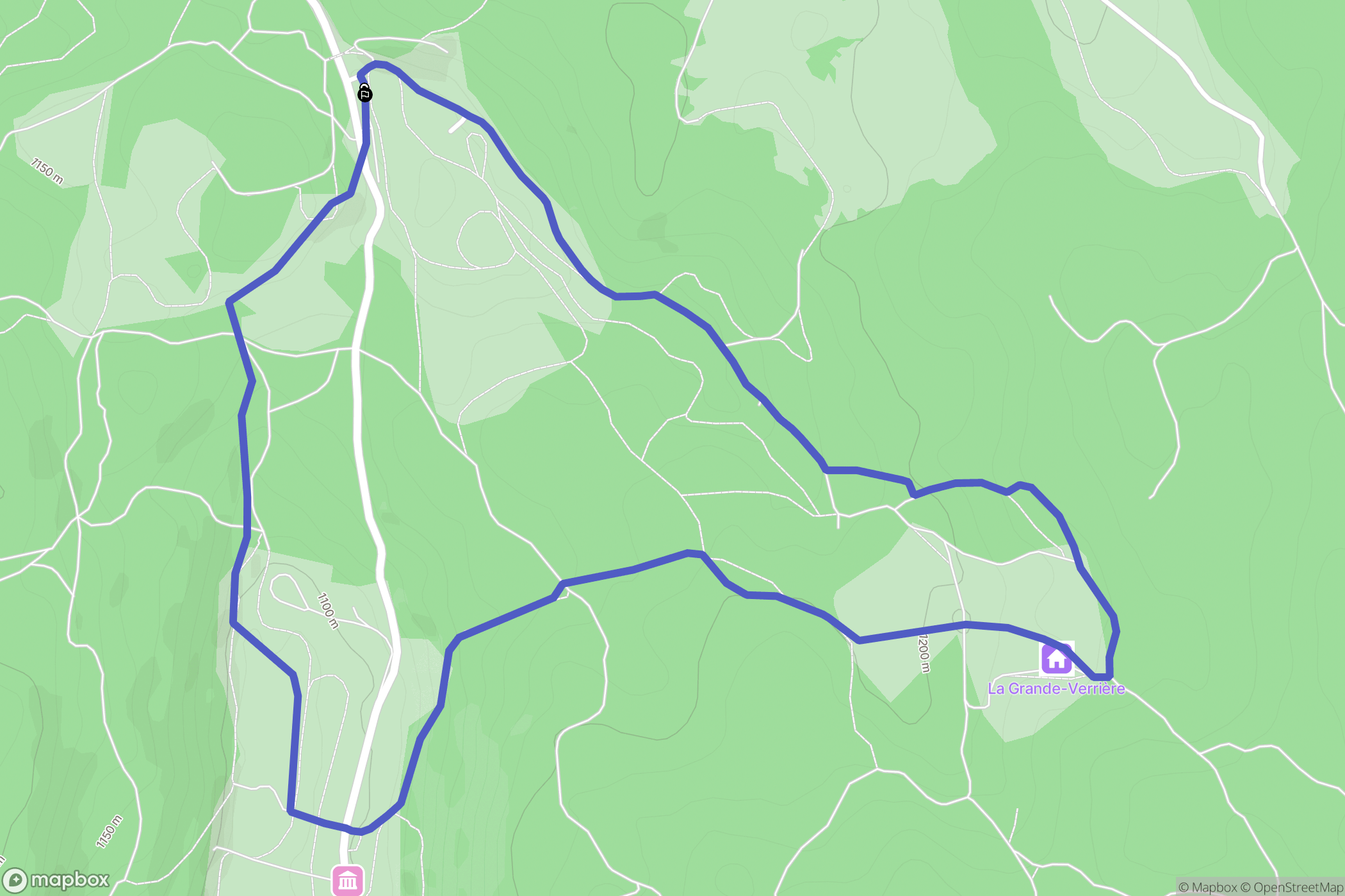 Chaux-neuve: routekaart voor buitenactiviteiten - France