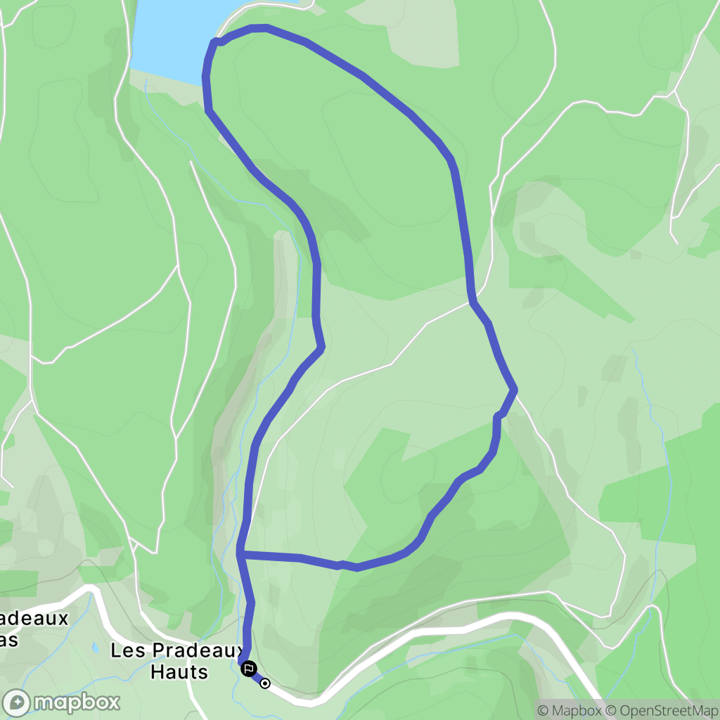 Les Pradeaux: routekaart voor buitenactiviteiten - France