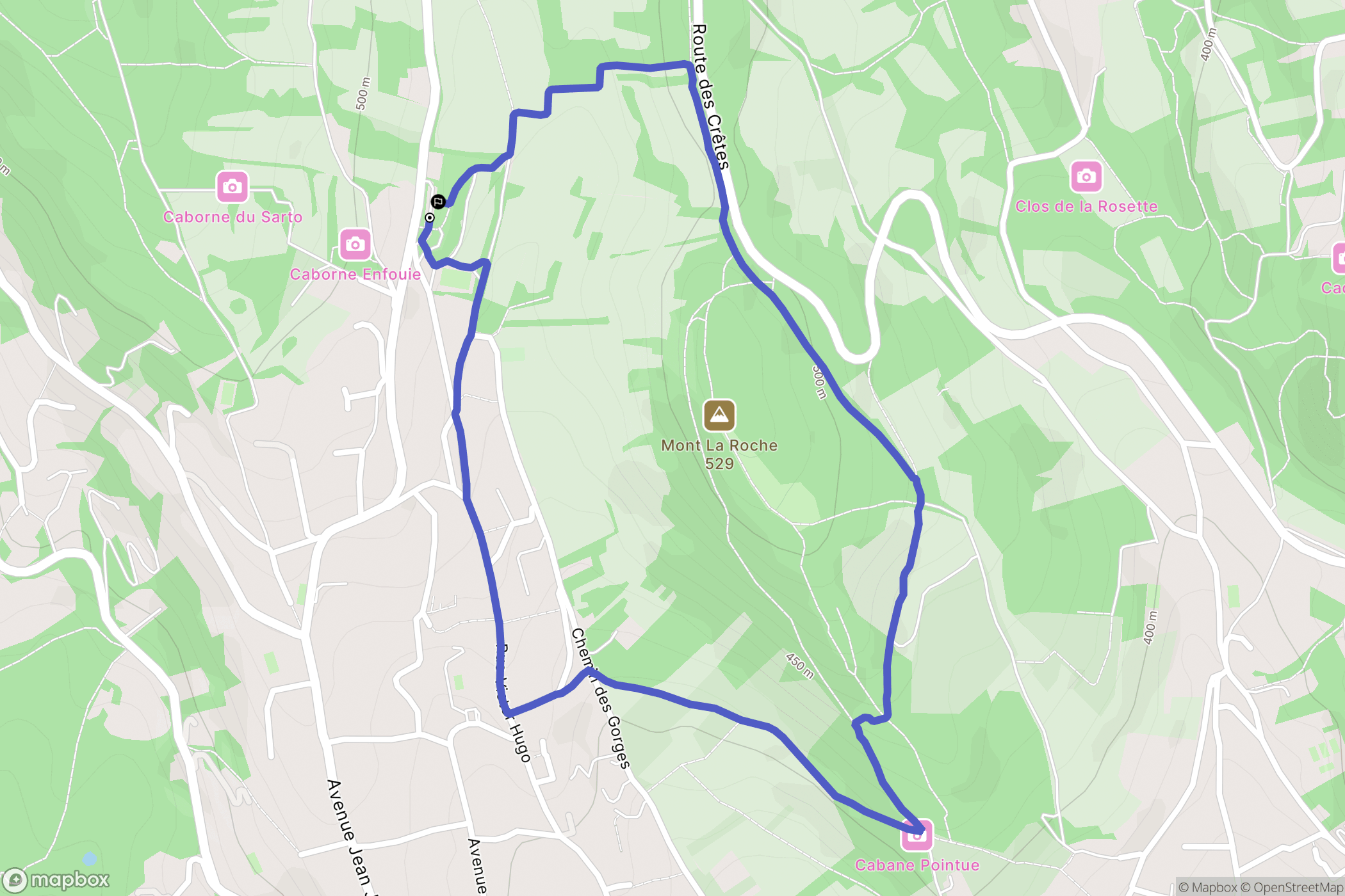 Saint-Didier-Mont-D'Or: routekaart voor buitenactiviteiten - France