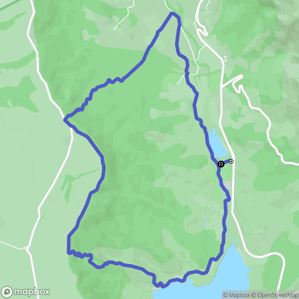 Moustier-Sainte-Marie : carte du parcours de randonnée - France