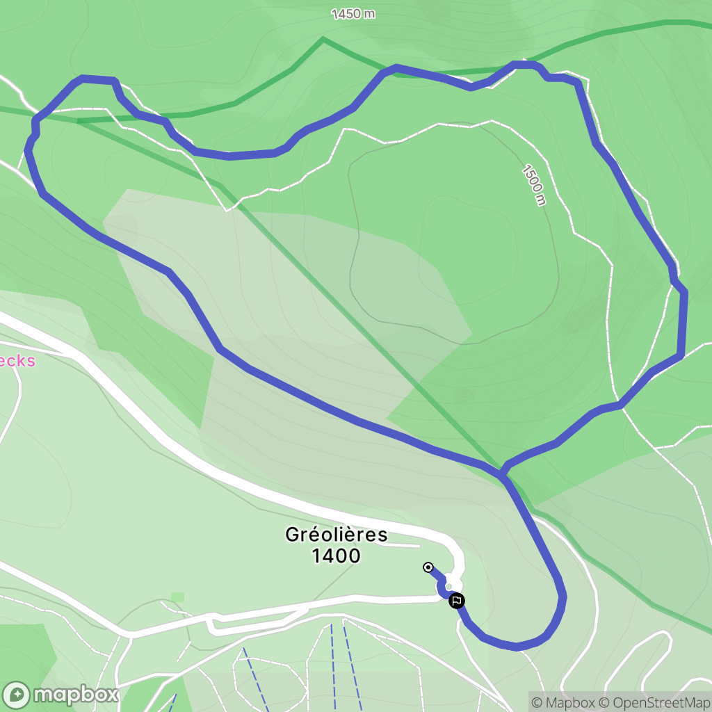 Gréolières les Neiges: routekaart voor buitenactiviteiten - France