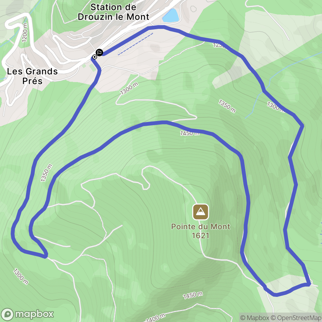 Drouzin-le-Mont: routekaart voor buitenactiviteiten - France