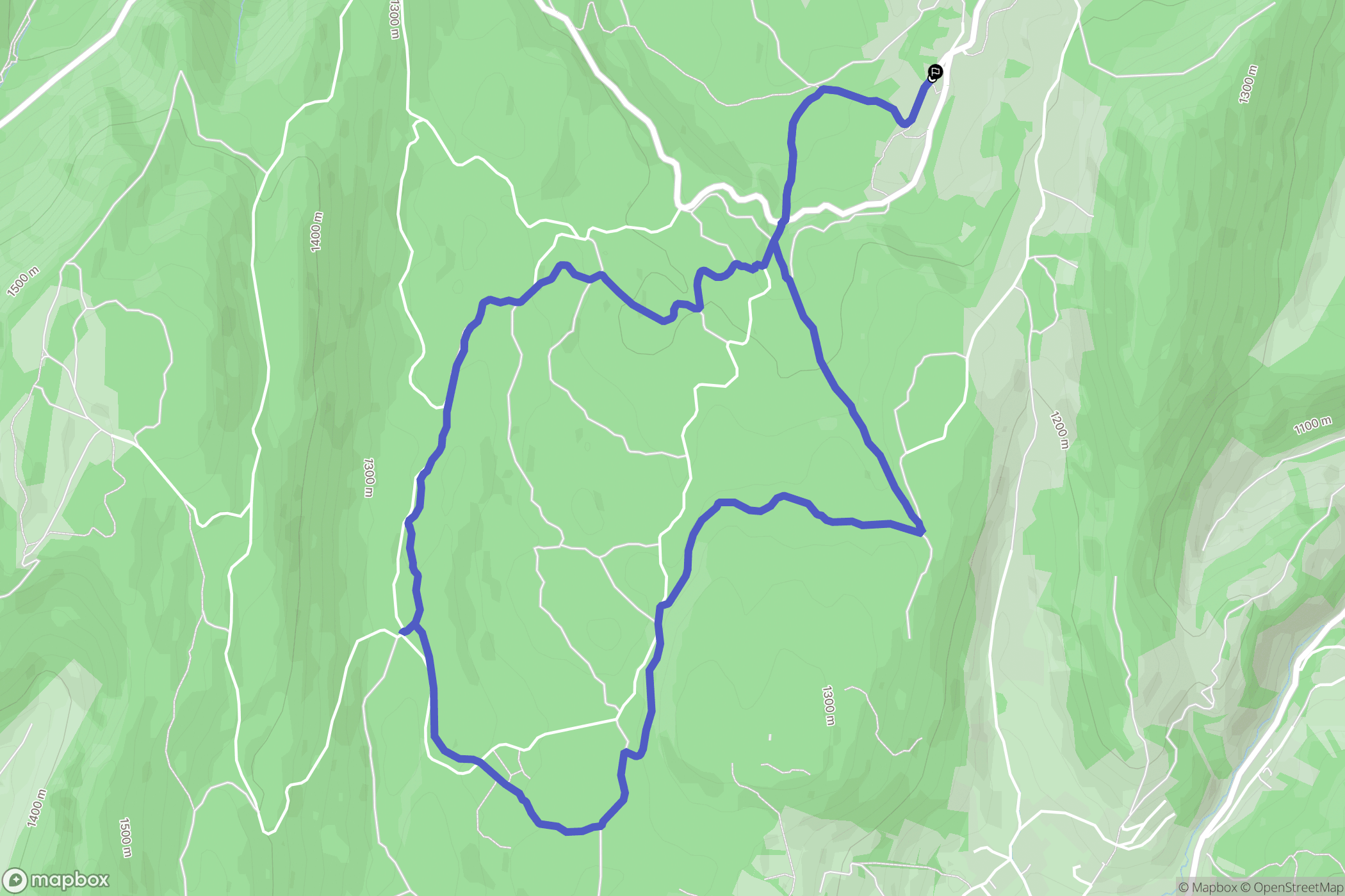 Corrençon-en Vercors: routekaart voor buitenactiviteiten - France
