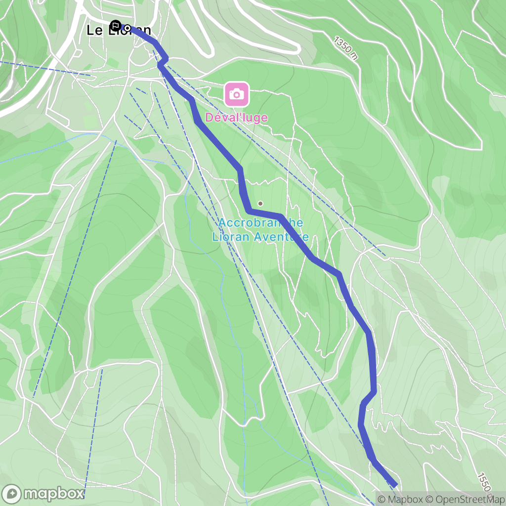 Le Lioran: routekaart voor buitenactiviteiten - France
