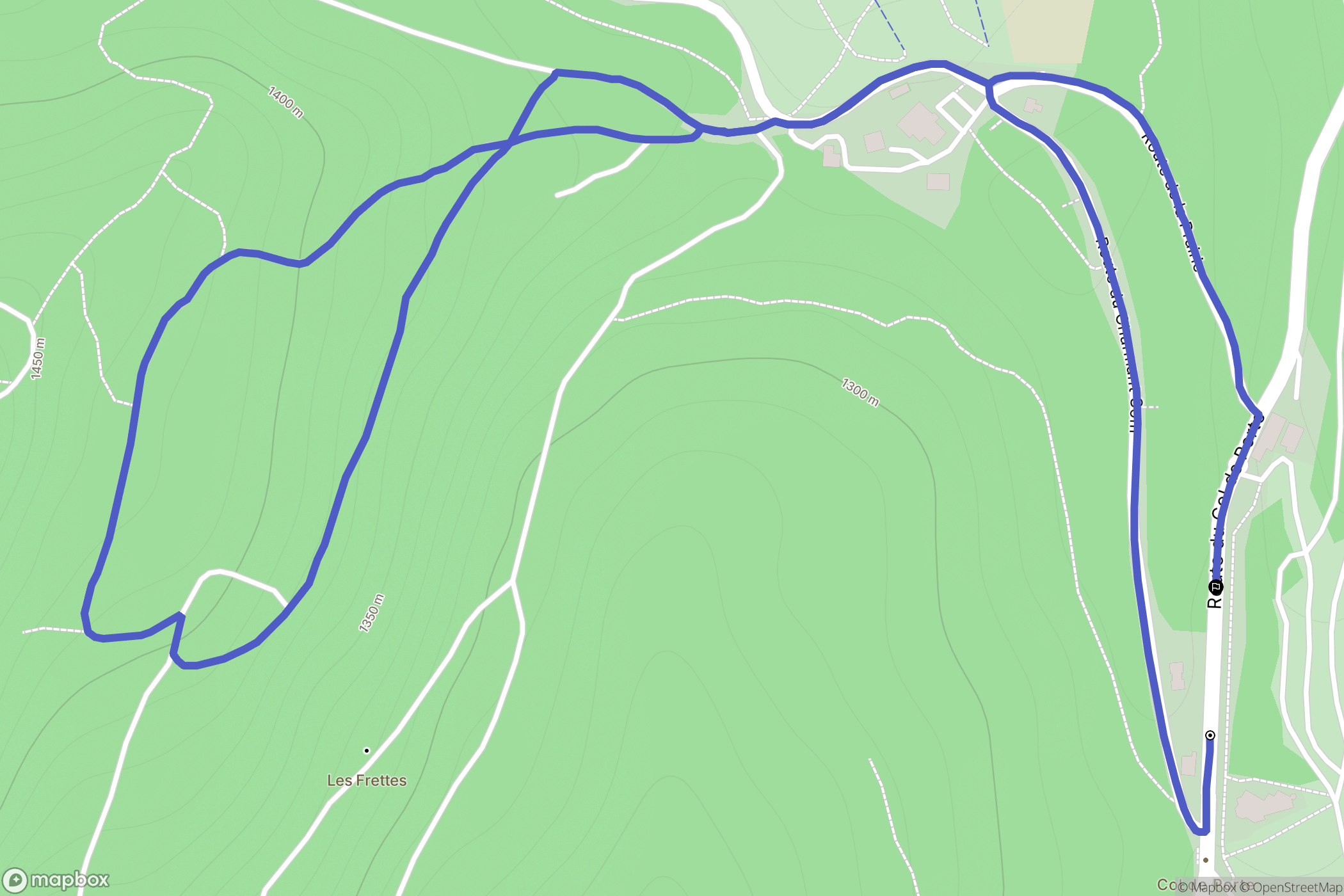 Le Sappey-en-Chartreuse: routekaart voor buitenactiviteiten - France