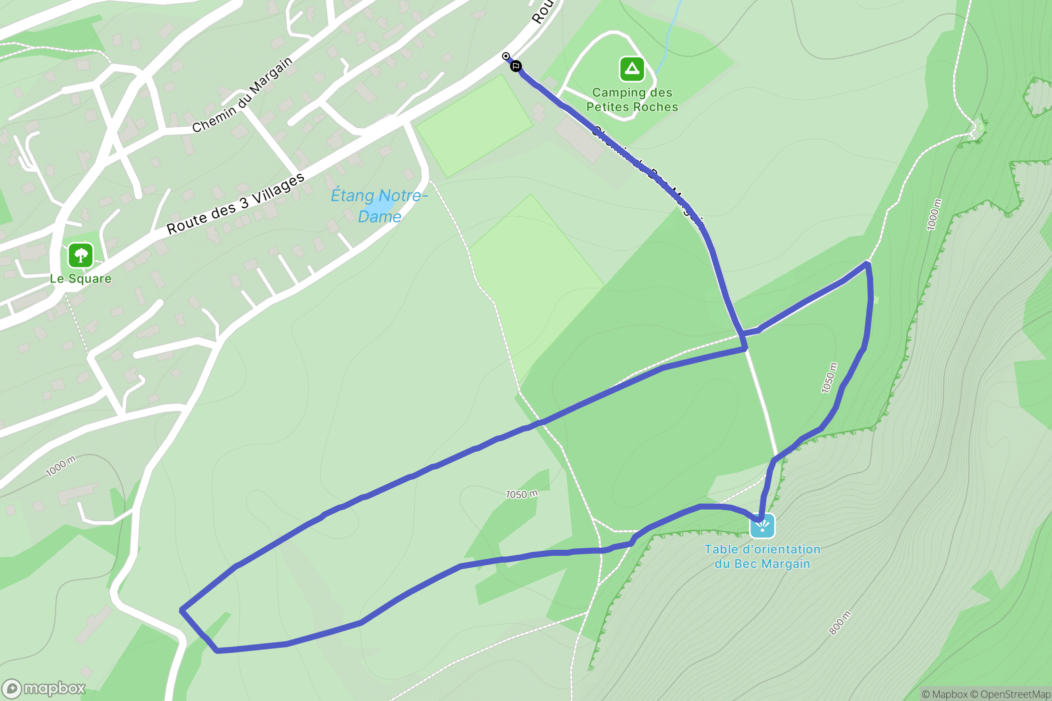 Le Margain: routekaart voor buitenactiviteiten - France