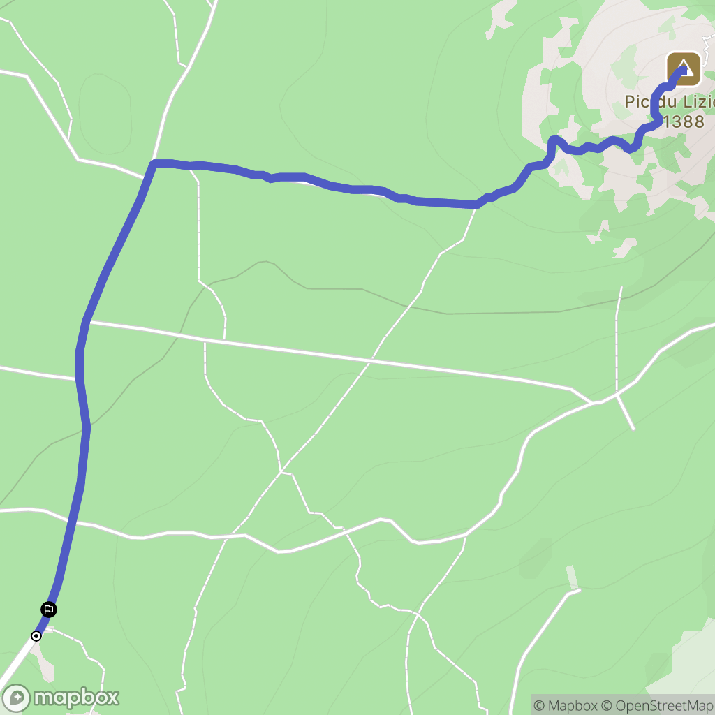 Montbuzat, Mazet-Saint-Voy: routekaart voor buitenactiviteiten - France