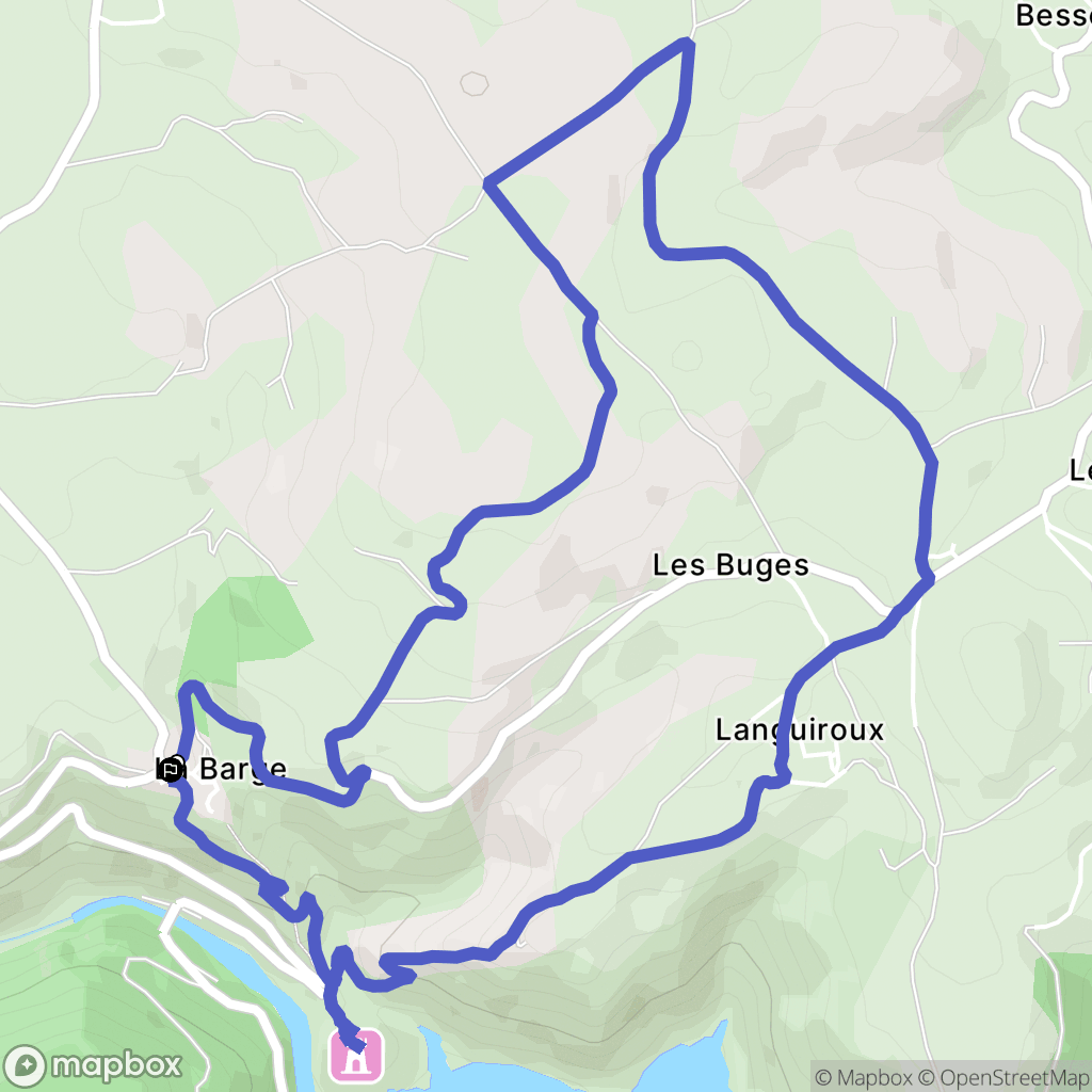 La Barge: routekaart voor buitenactiviteiten - France