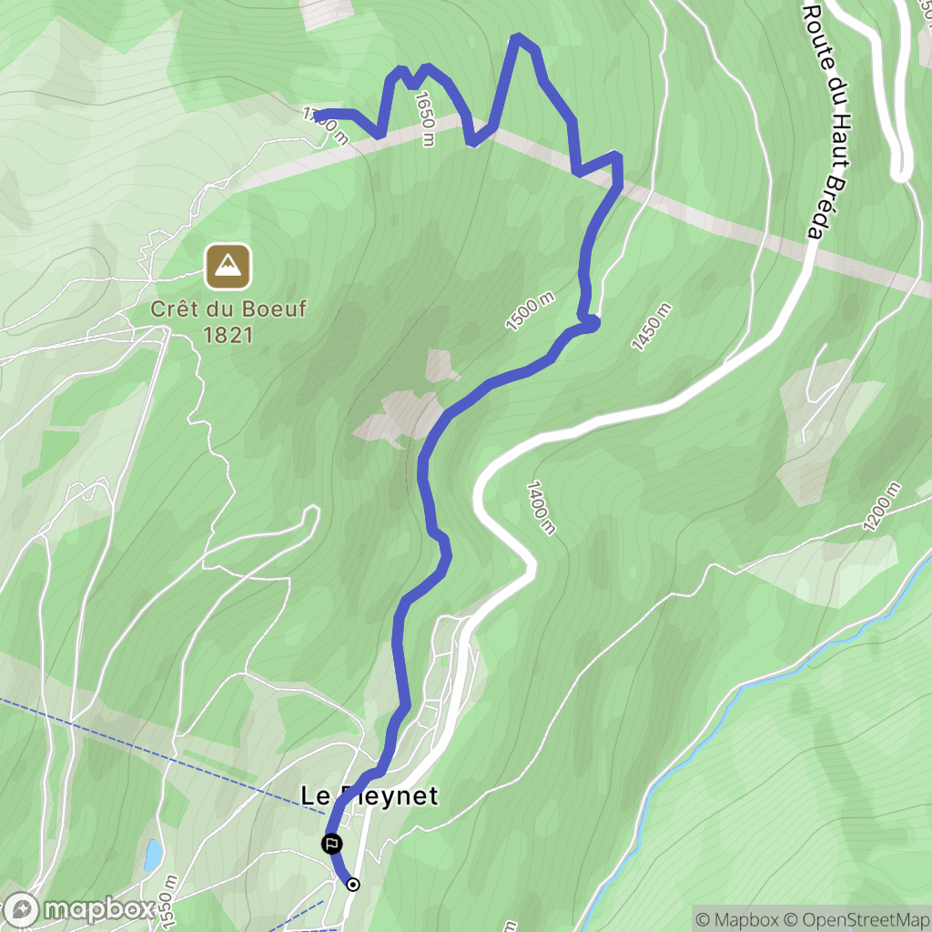 La Ferrière: routekaart voor buitenactiviteiten - France