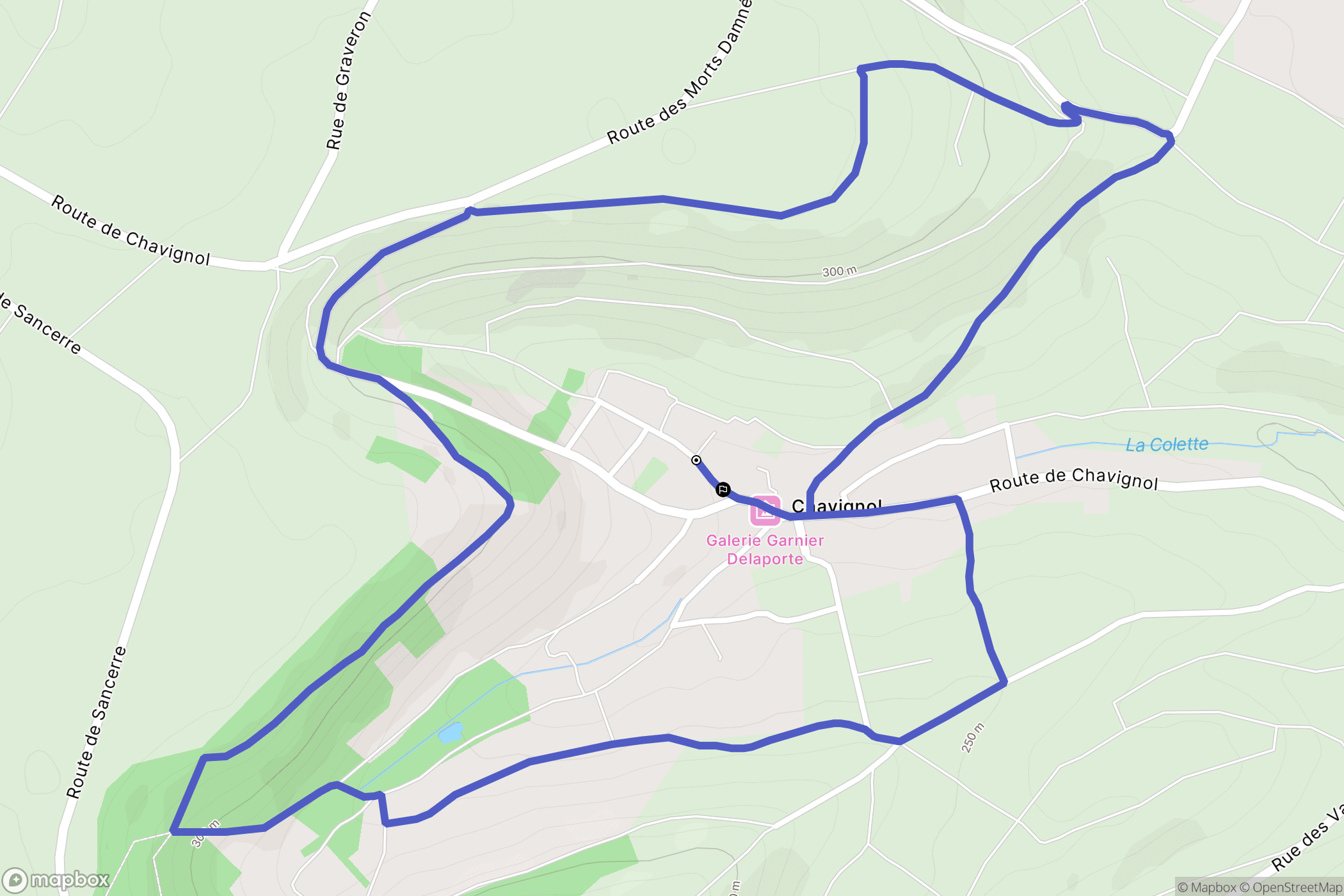 Chavignol, Cosne-Cours-Sur-loire: routekaart voor buitenactiviteiten - France
