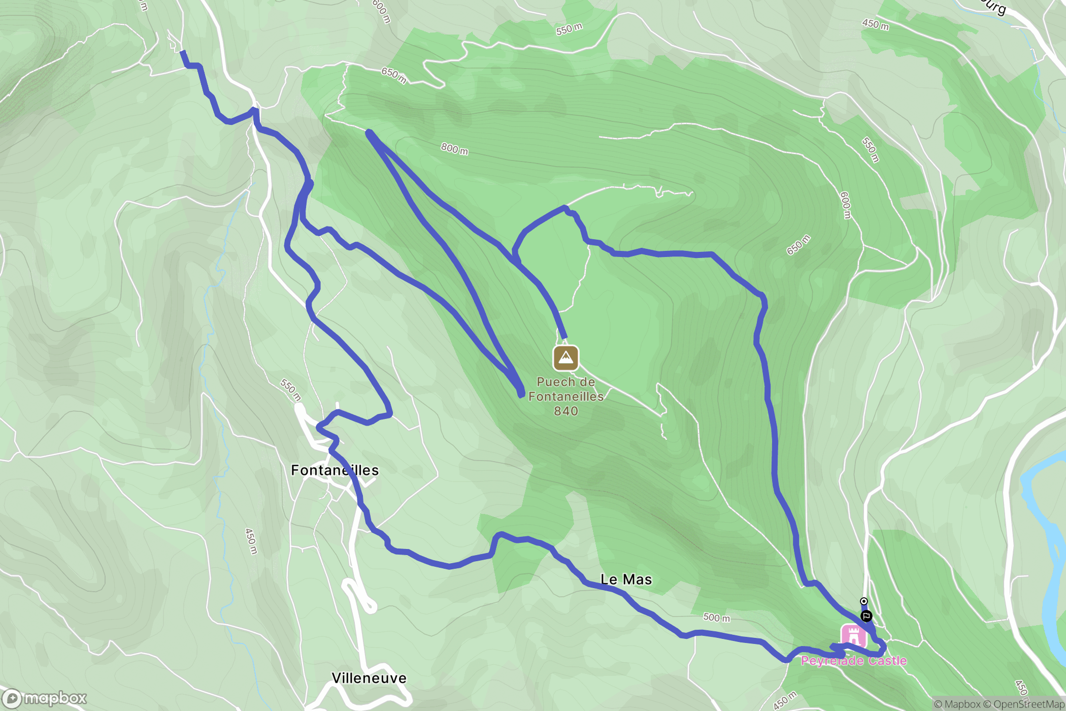 Boyne: routekaart voor buitenactiviteiten - France
