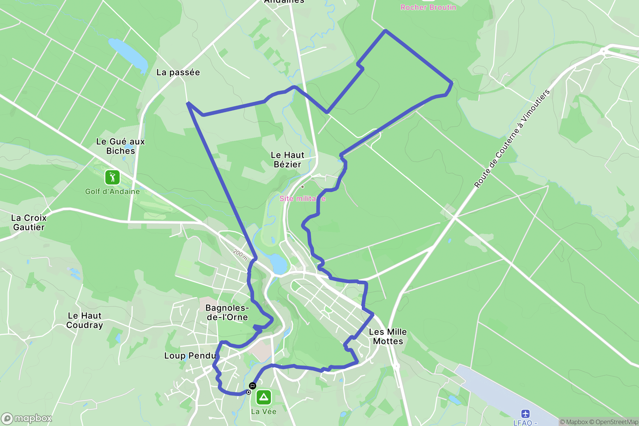 Bagnoles de l'Orne: routekaart voor buitenactiviteiten - France