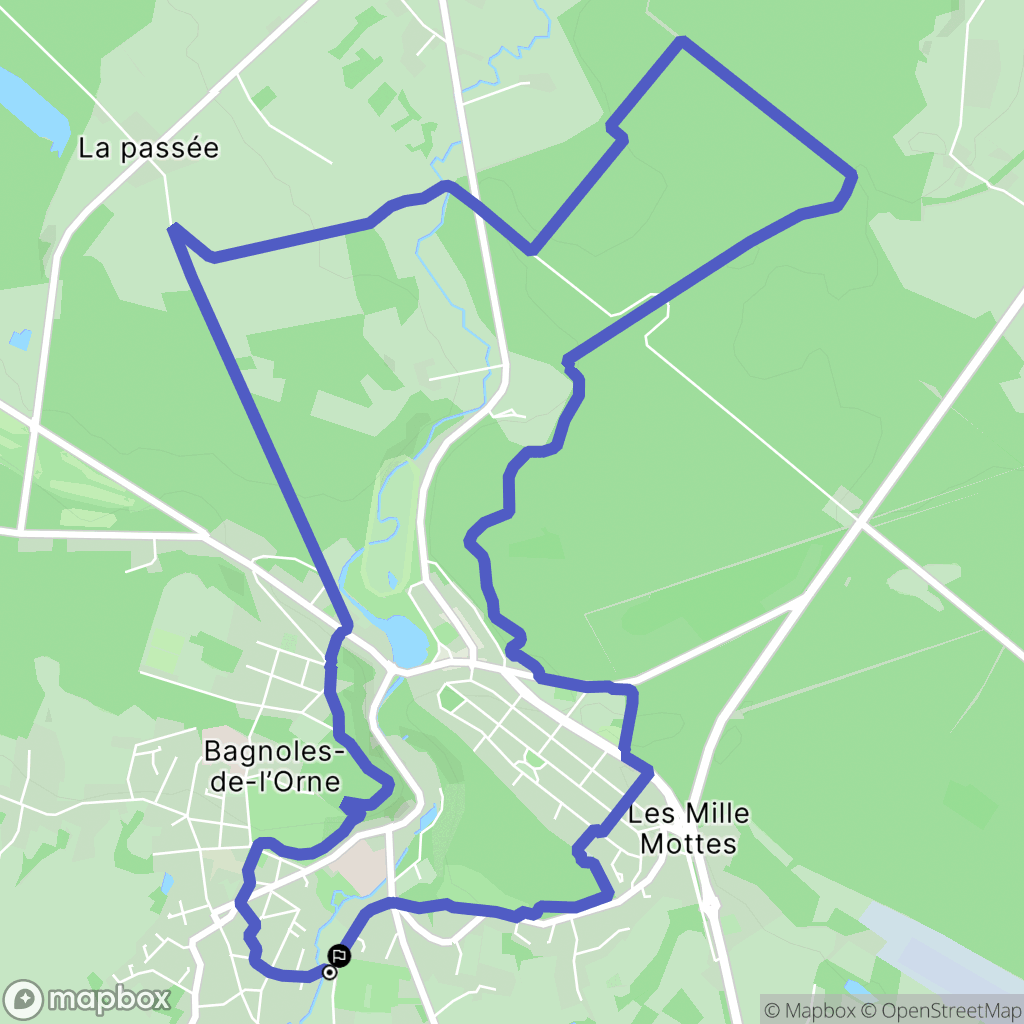 Bagnoles de l'Orne: routekaart voor buitenactiviteiten - France