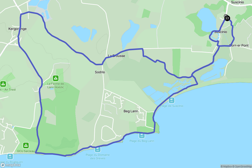 Kermoizan, Sarzeau: routekaart voor buitenactiviteiten - France