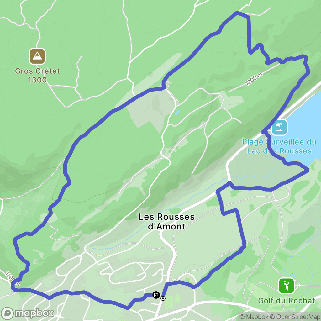 les rouses: routekaart voor buitenactiviteiten - France
