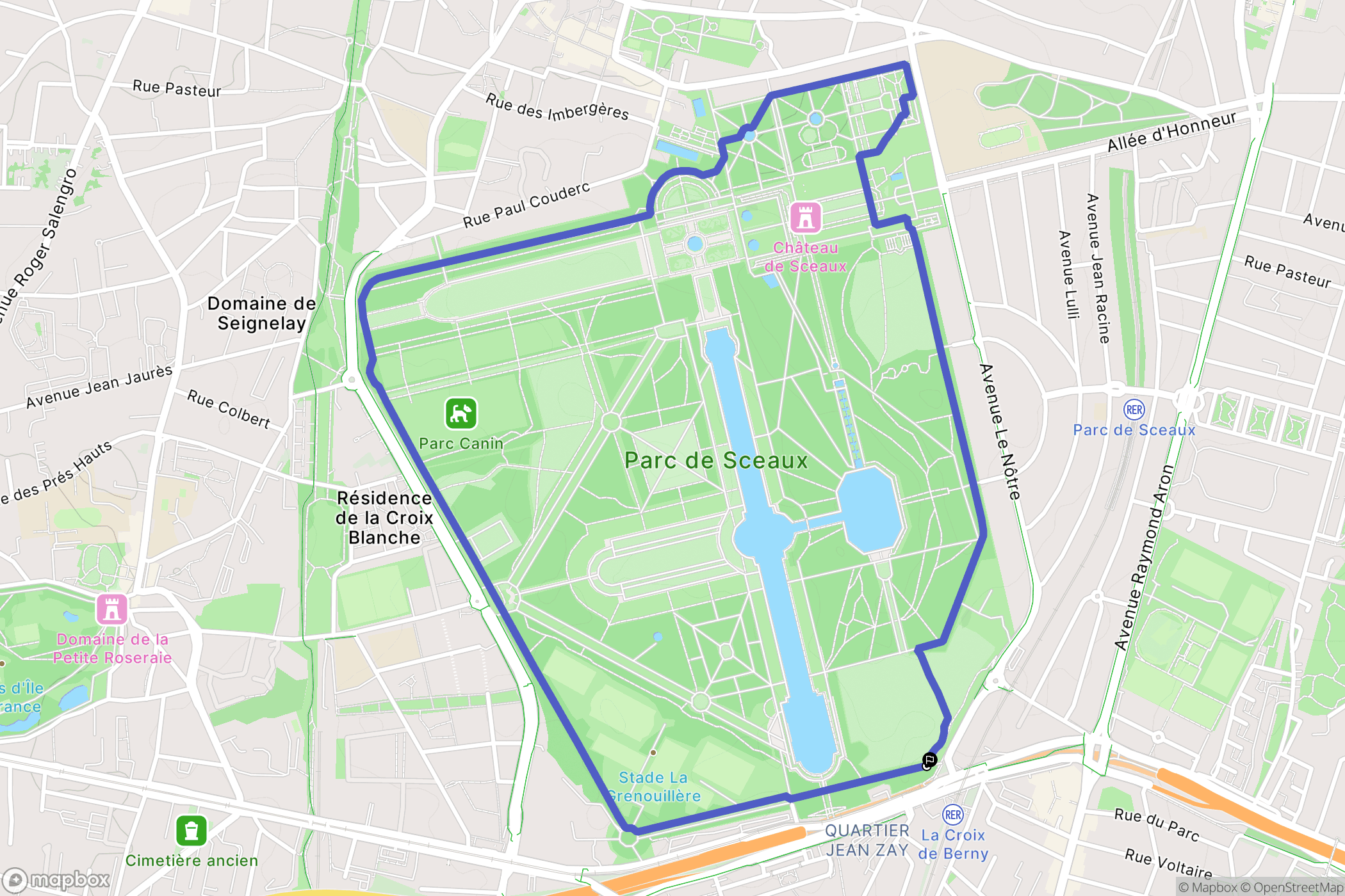 Sceaux: routekaart voor buitenactiviteiten - France