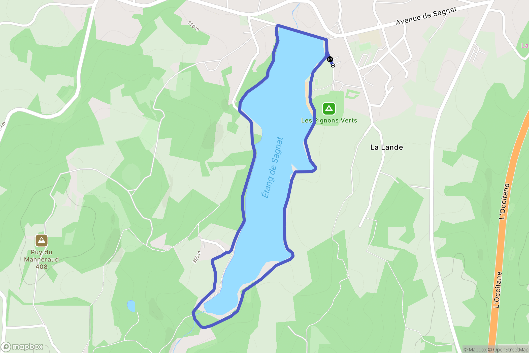 Sagnat: routekaart voor buitenactiviteiten - France