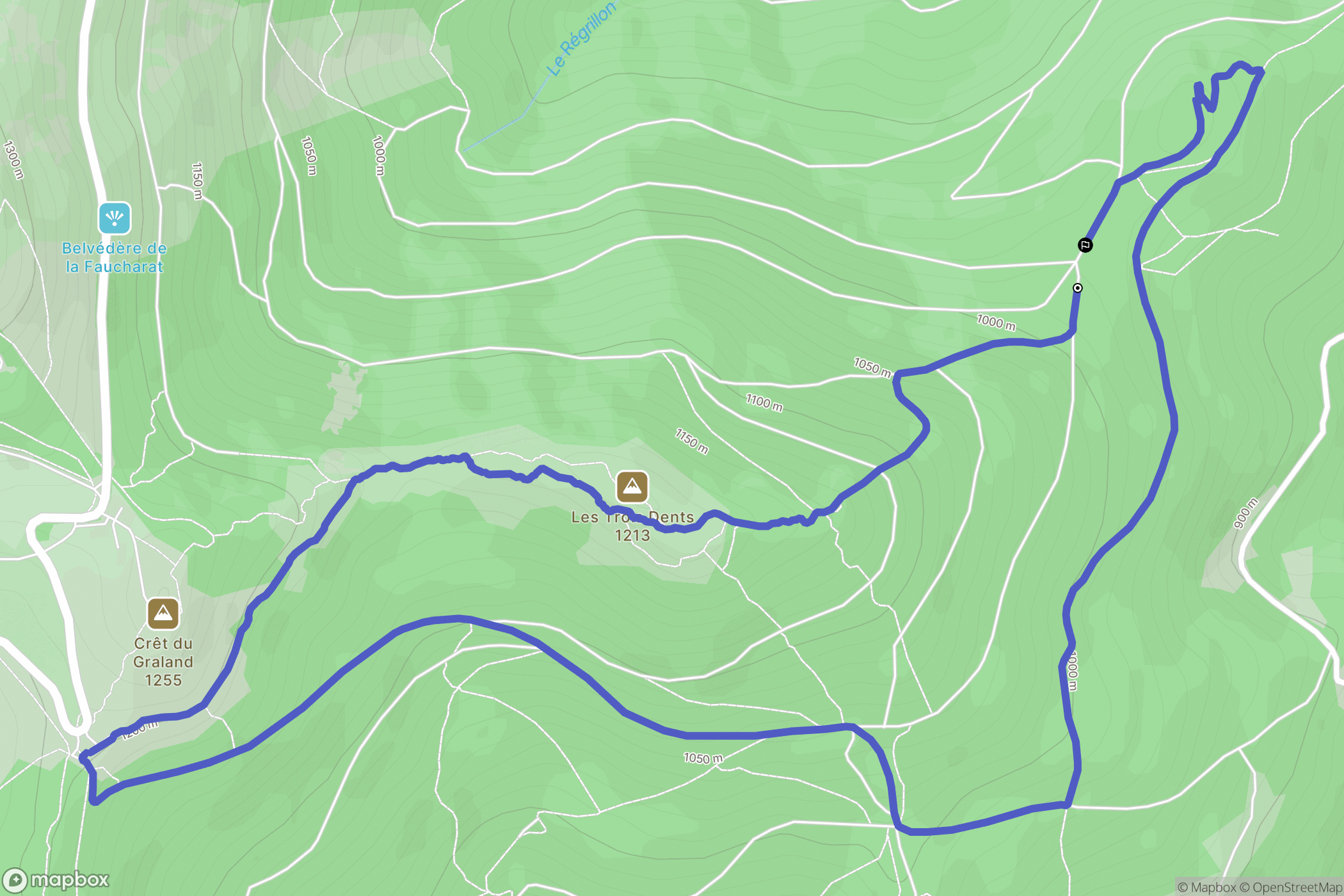 Pélussin: routekaart voor buitenactiviteiten - France