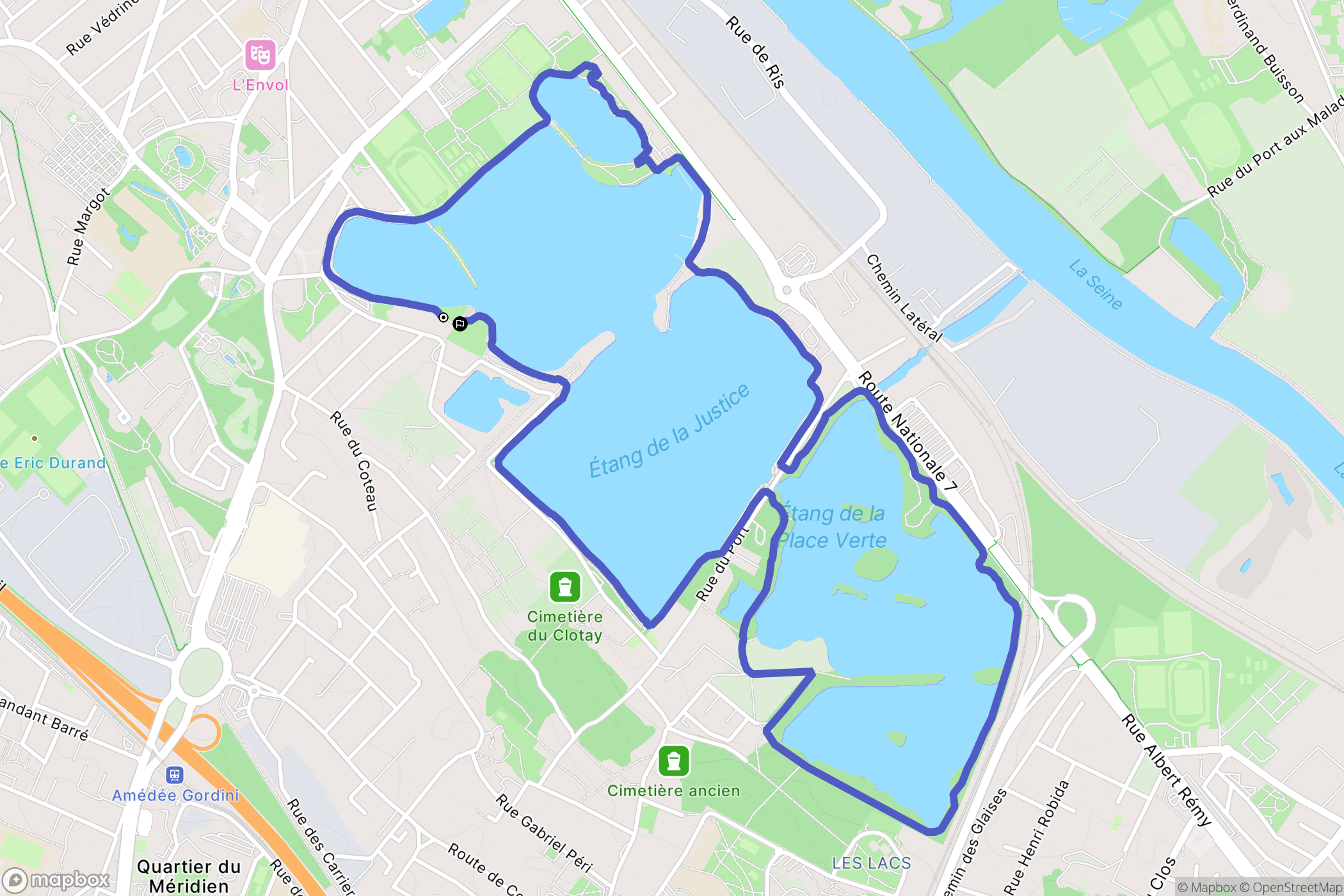Grigny: routekaart voor buitenactiviteiten - France