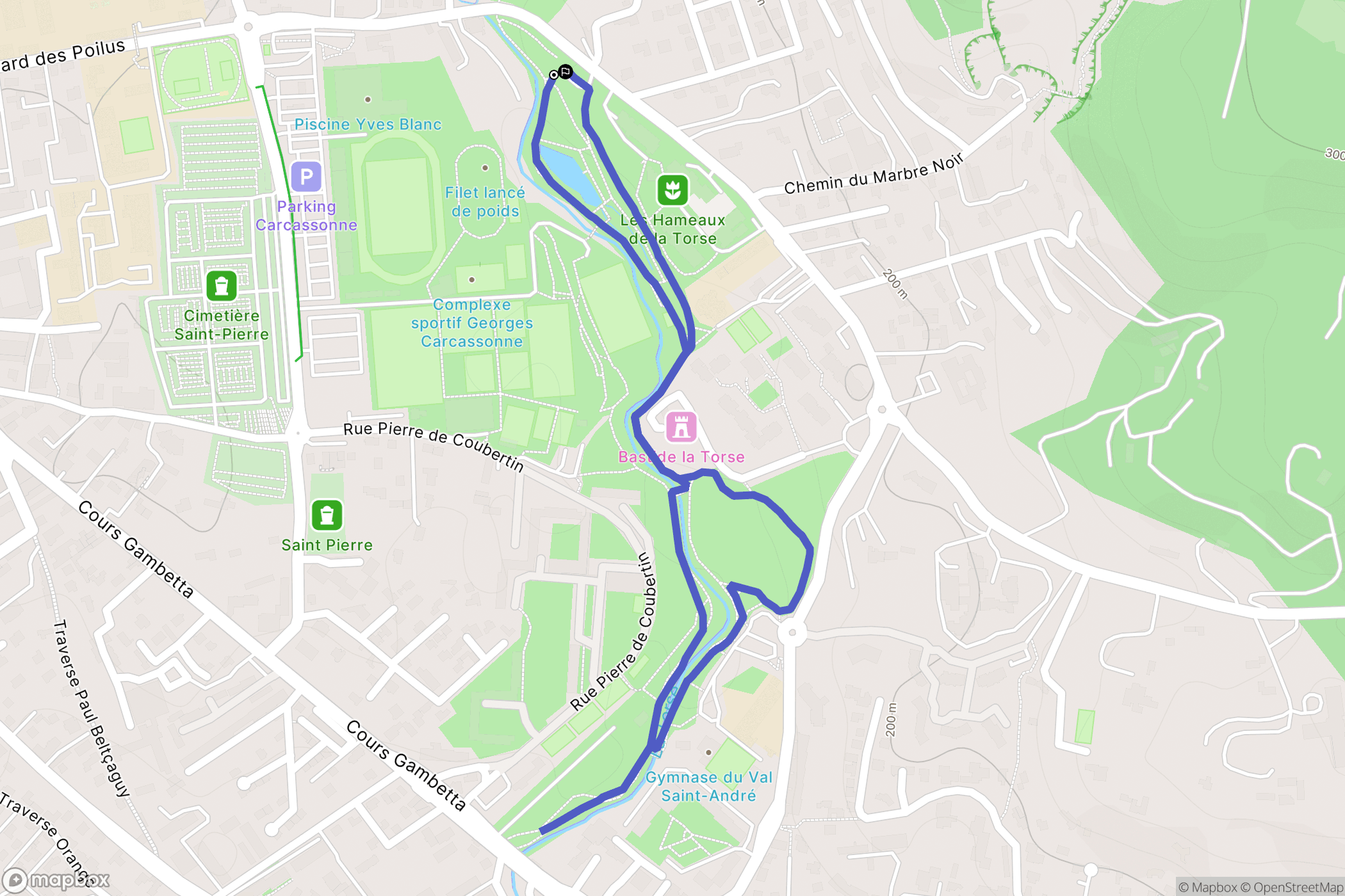 Pont de Béraud: routekaart voor buitenactiviteiten - France