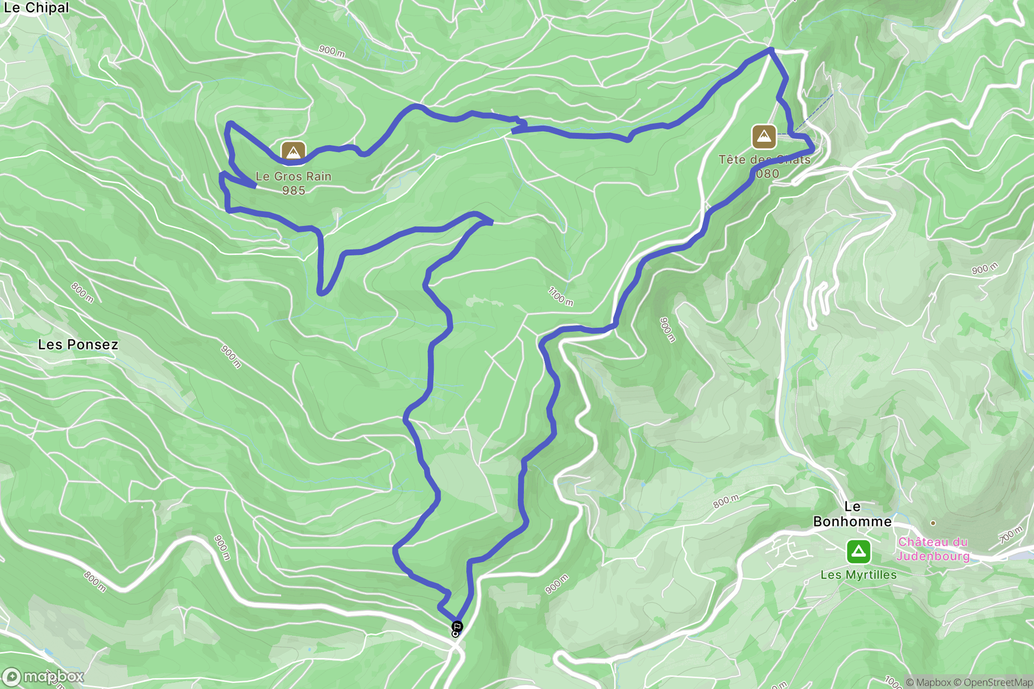 Lapoutroie: routekaart voor buitenactiviteiten - France