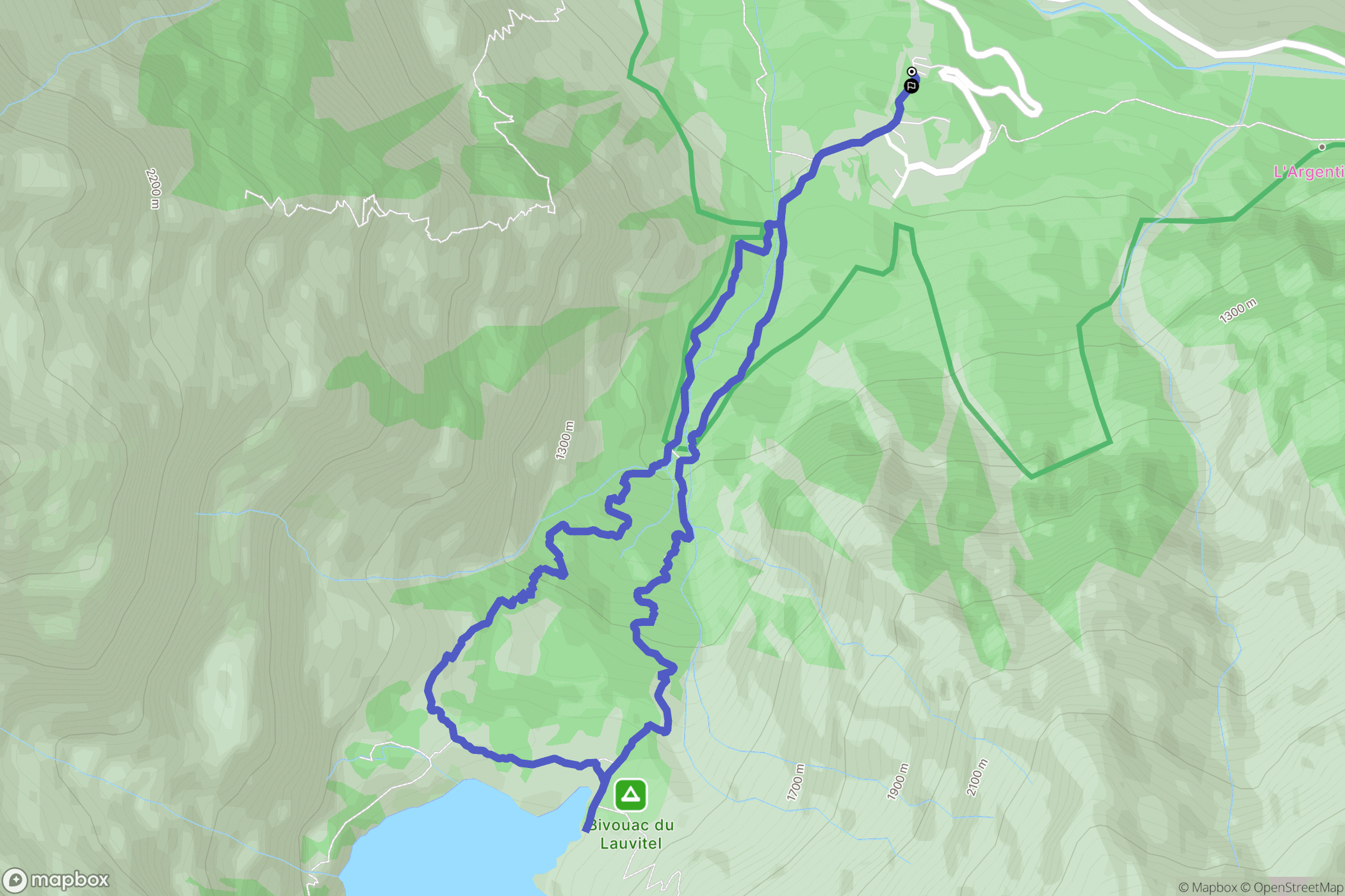 Vénosc, Les Deux Alpes: routekaart voor buitenactiviteiten - France