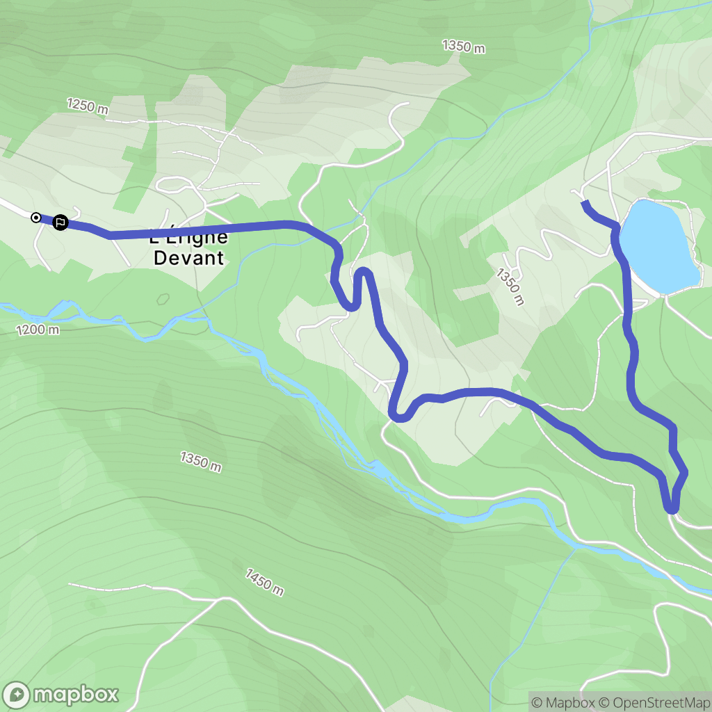 Erigné, Morzine: routekaart voor buitenactiviteiten - France