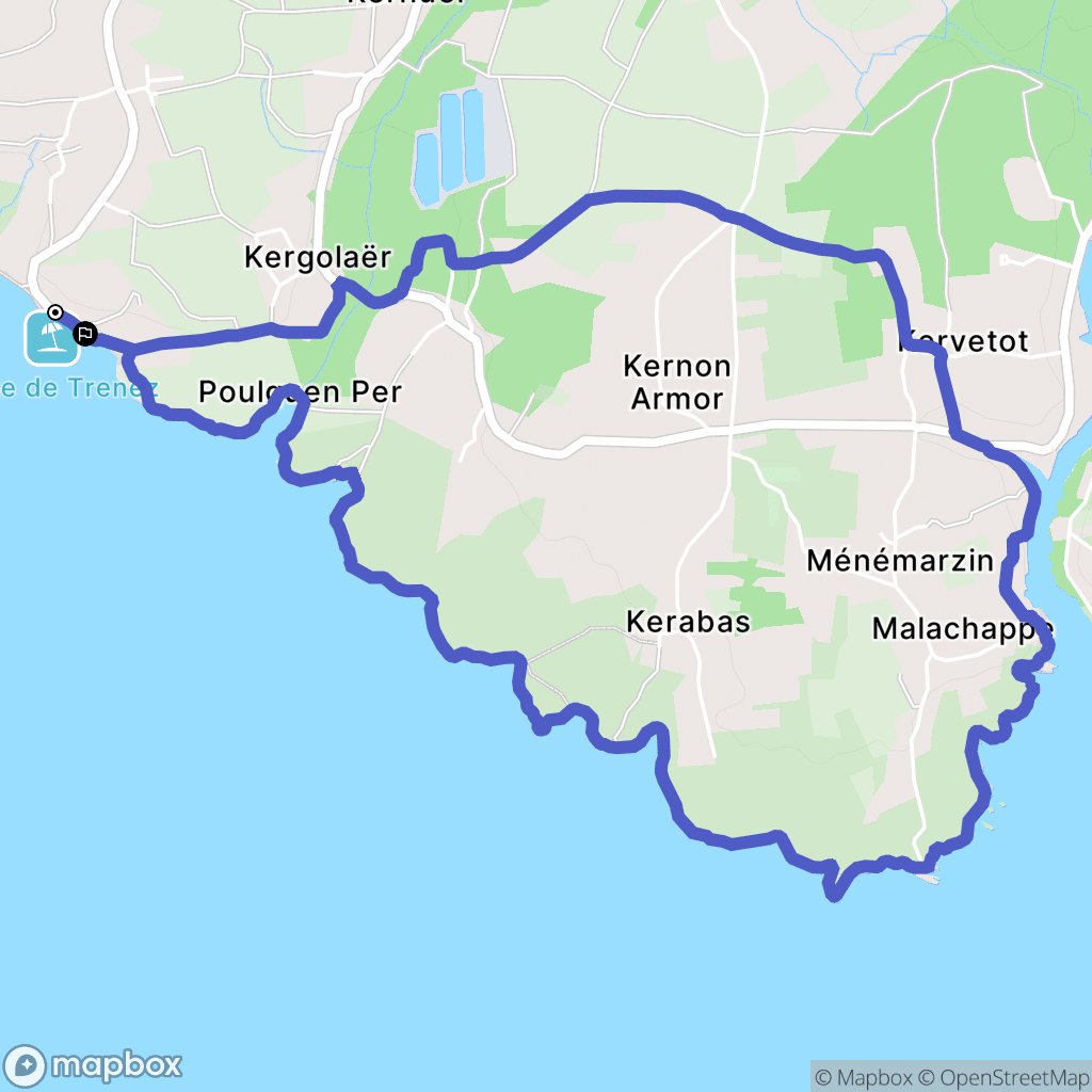 Quimper: routekaart voor buitenactiviteiten - France