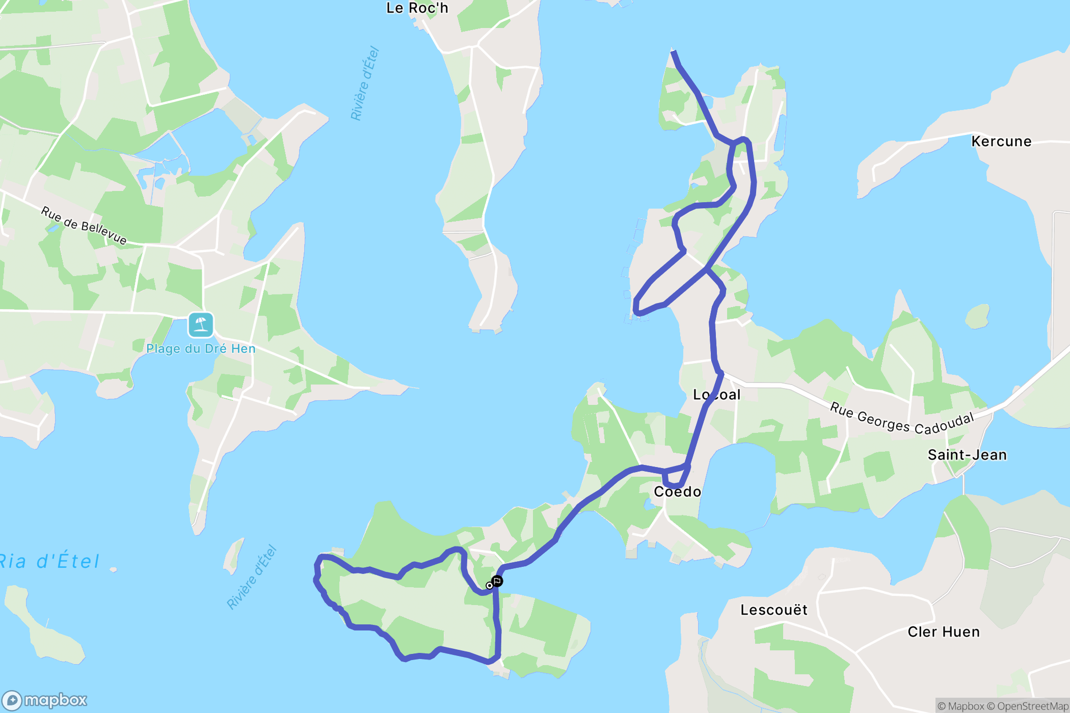 Locoal-Mendon: routekaart voor buitenactiviteiten - France