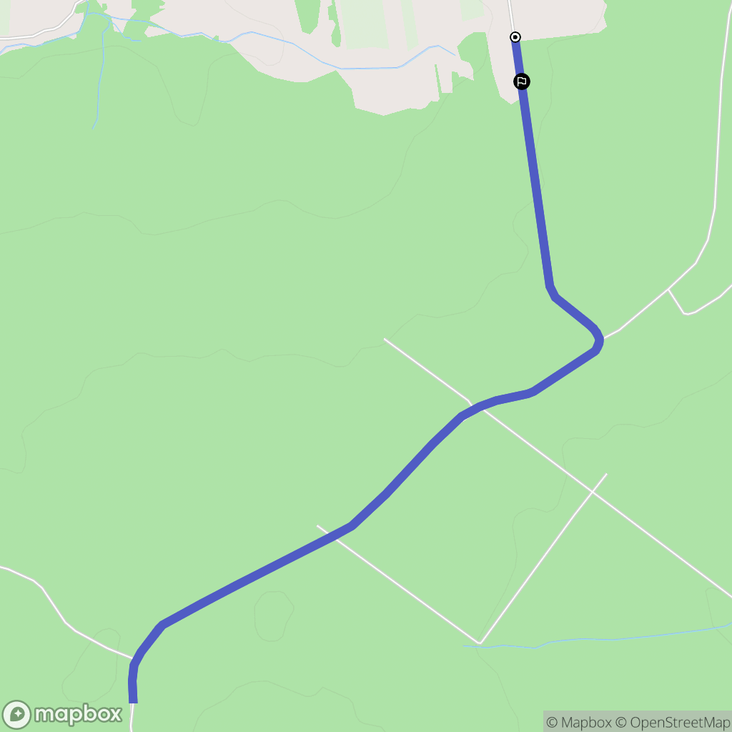Borkowice: mapa trasy - Poland