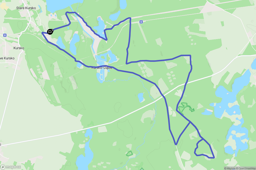 Kursko: mapa trasy - Poland