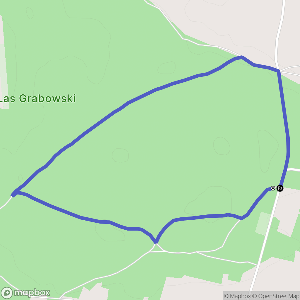Zastocze: mapa trasy - Poland
