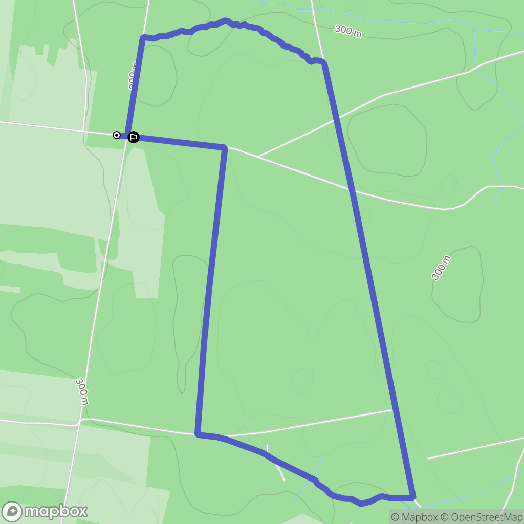 Boronów: mapa trasy - Poland